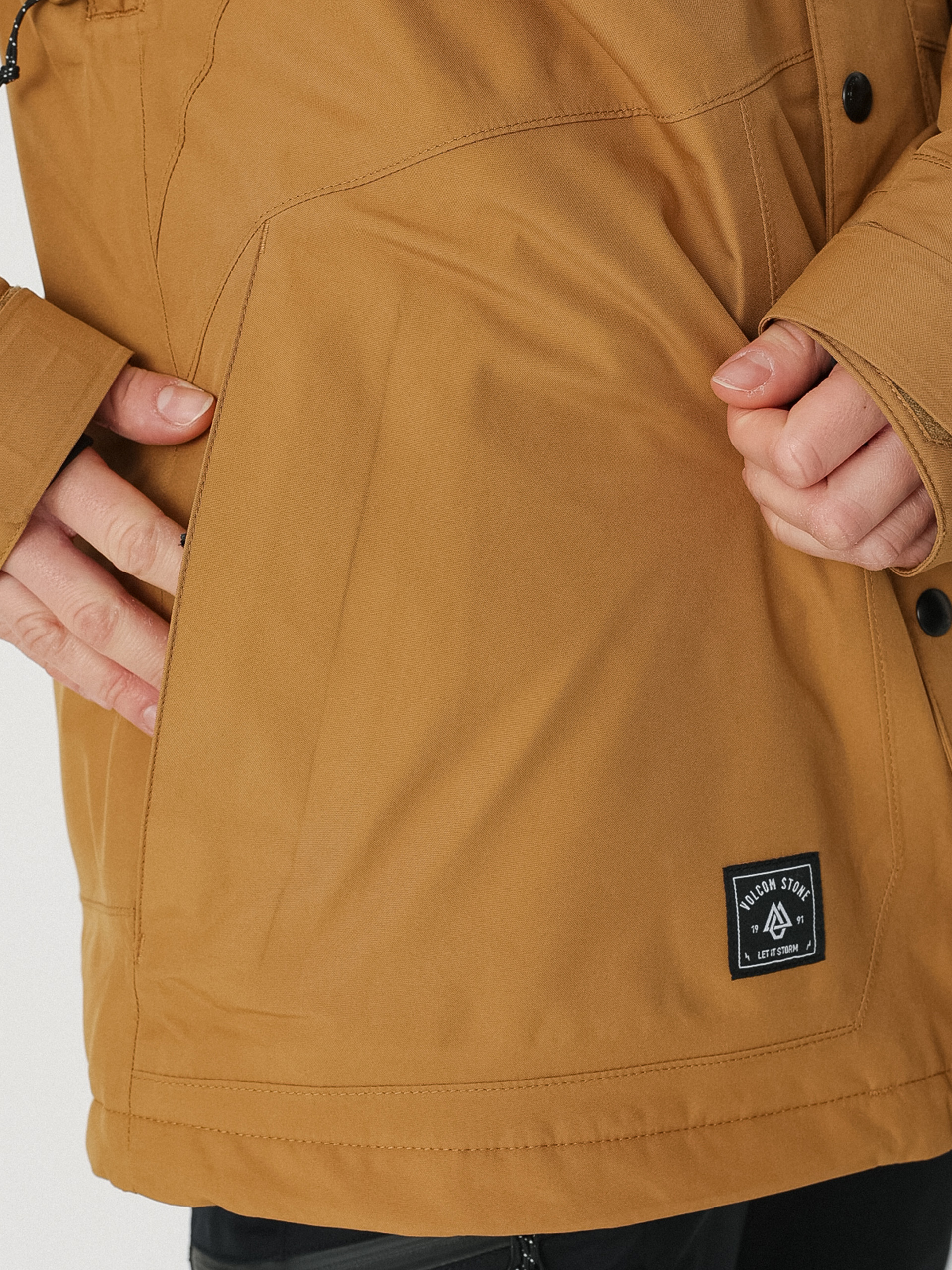 Női Volcom Ell Ins Gore Tex Snowboard dzseki (caramel)