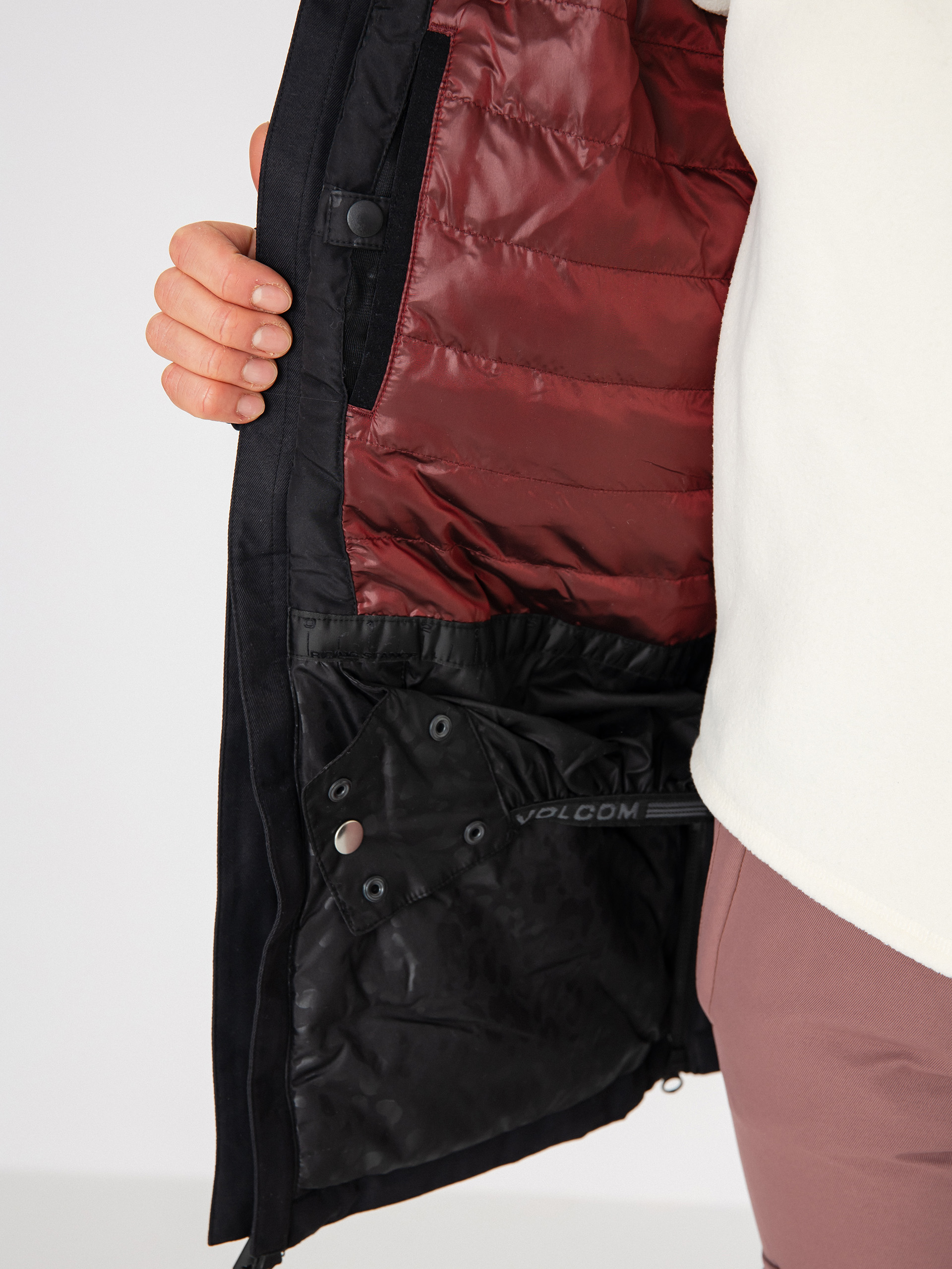 Női Volcom Paxson 2L Tds Inf Parka Snowboard dzseki (black)