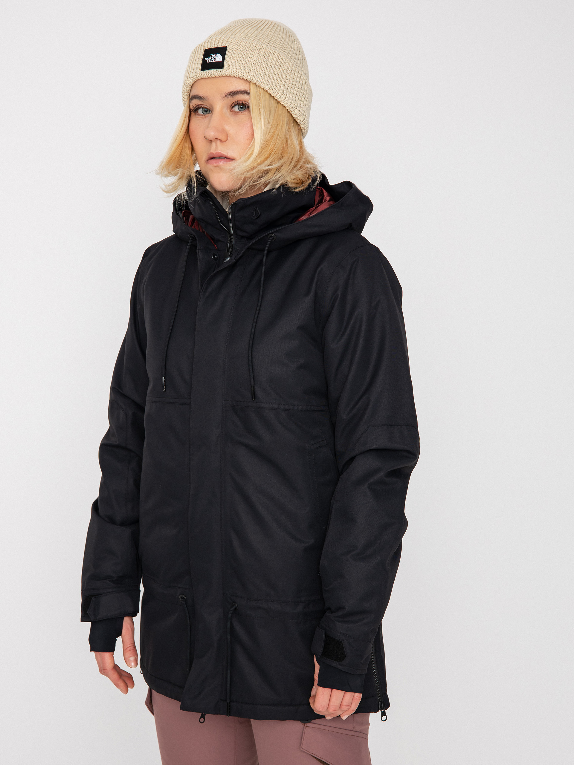 Női Volcom Paxson 2L Tds Inf Parka Snowboard dzseki (black)