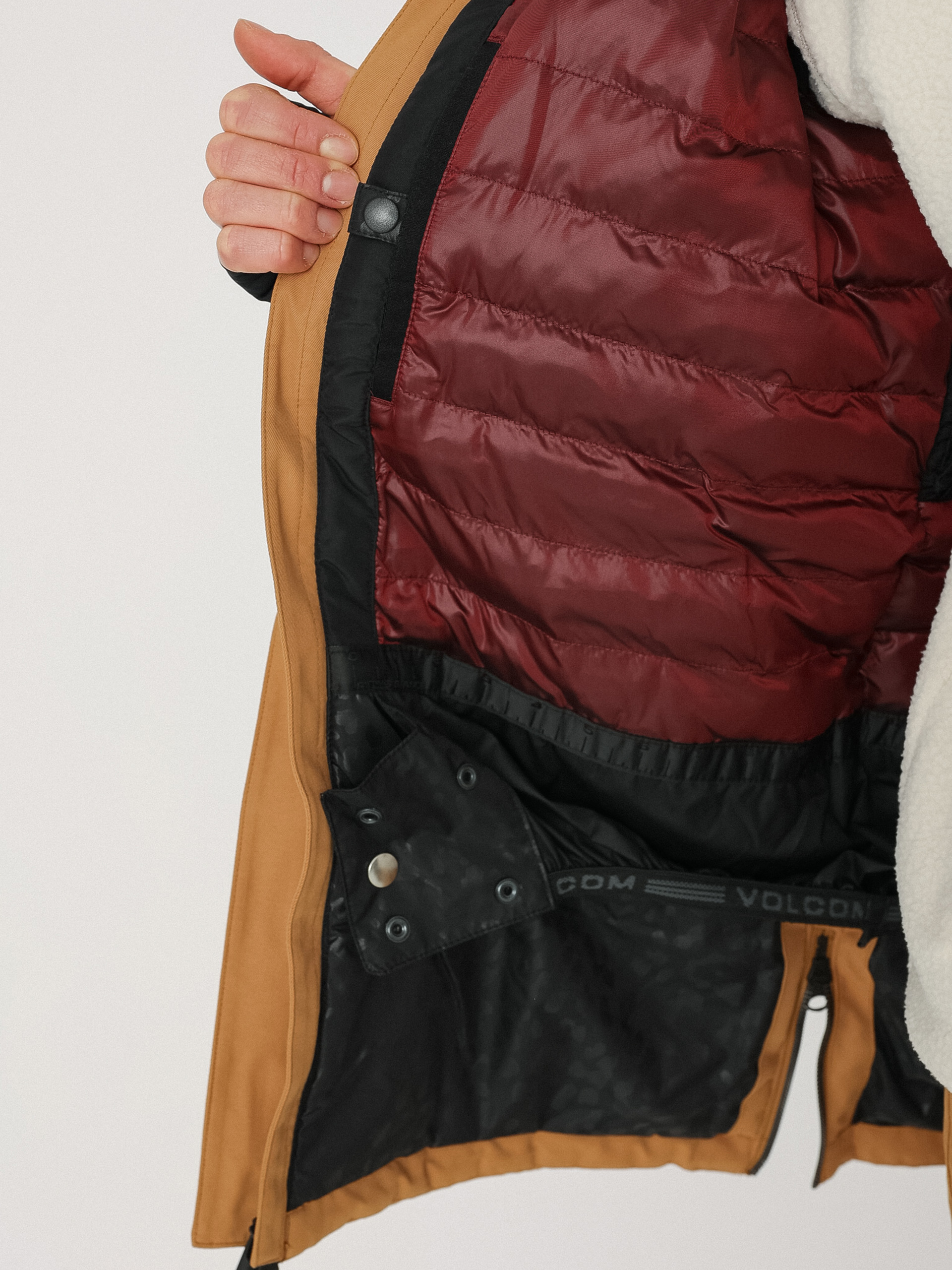 Női Volcom Paxson 2L Tds Inf Parka Snowboard dzseki (caramel)