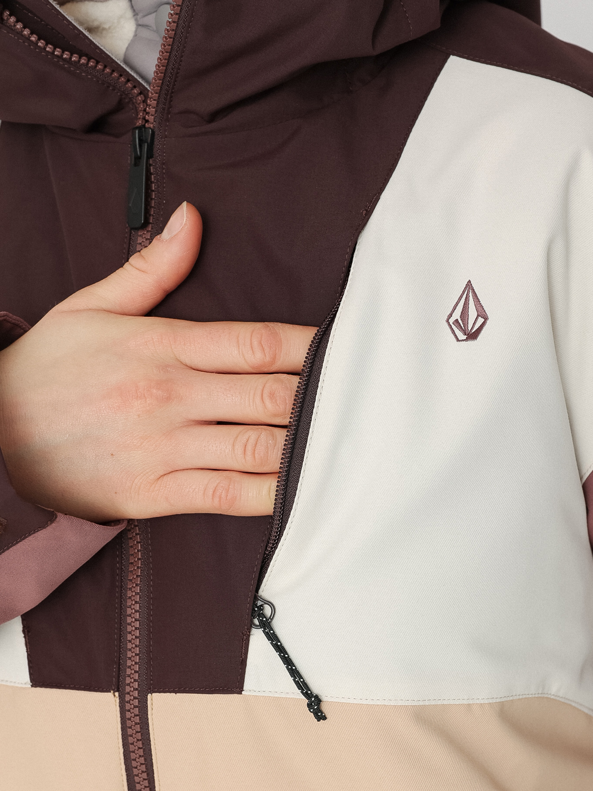 Női Volcom Rossland Ins Snowboard dzseki (sand)