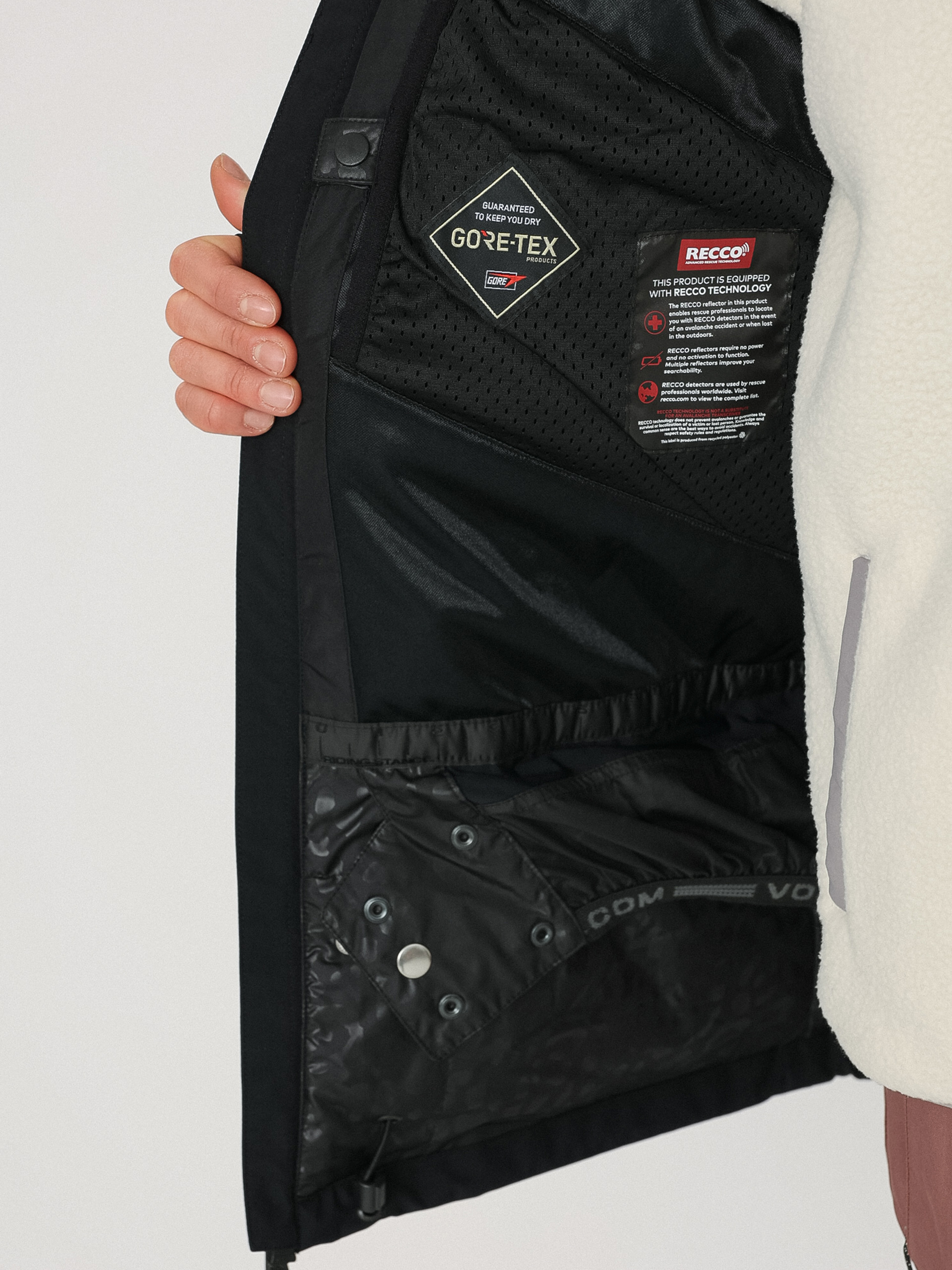 Női Volcom 3D Stretch Gore Snowboard dzseki (black)