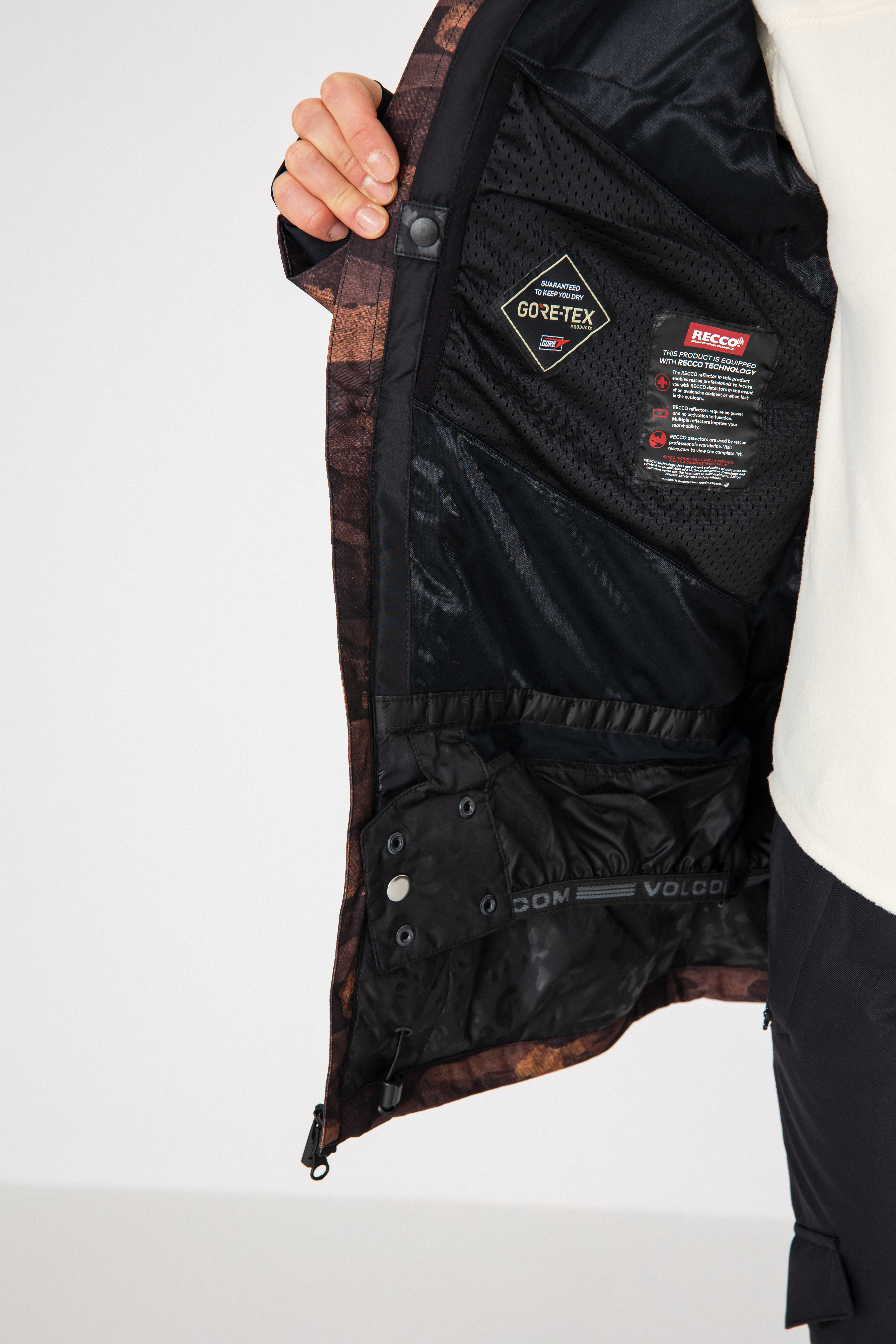 Női Volcom 3D Stretch Gore Snowboard dzseki (dusk camo)