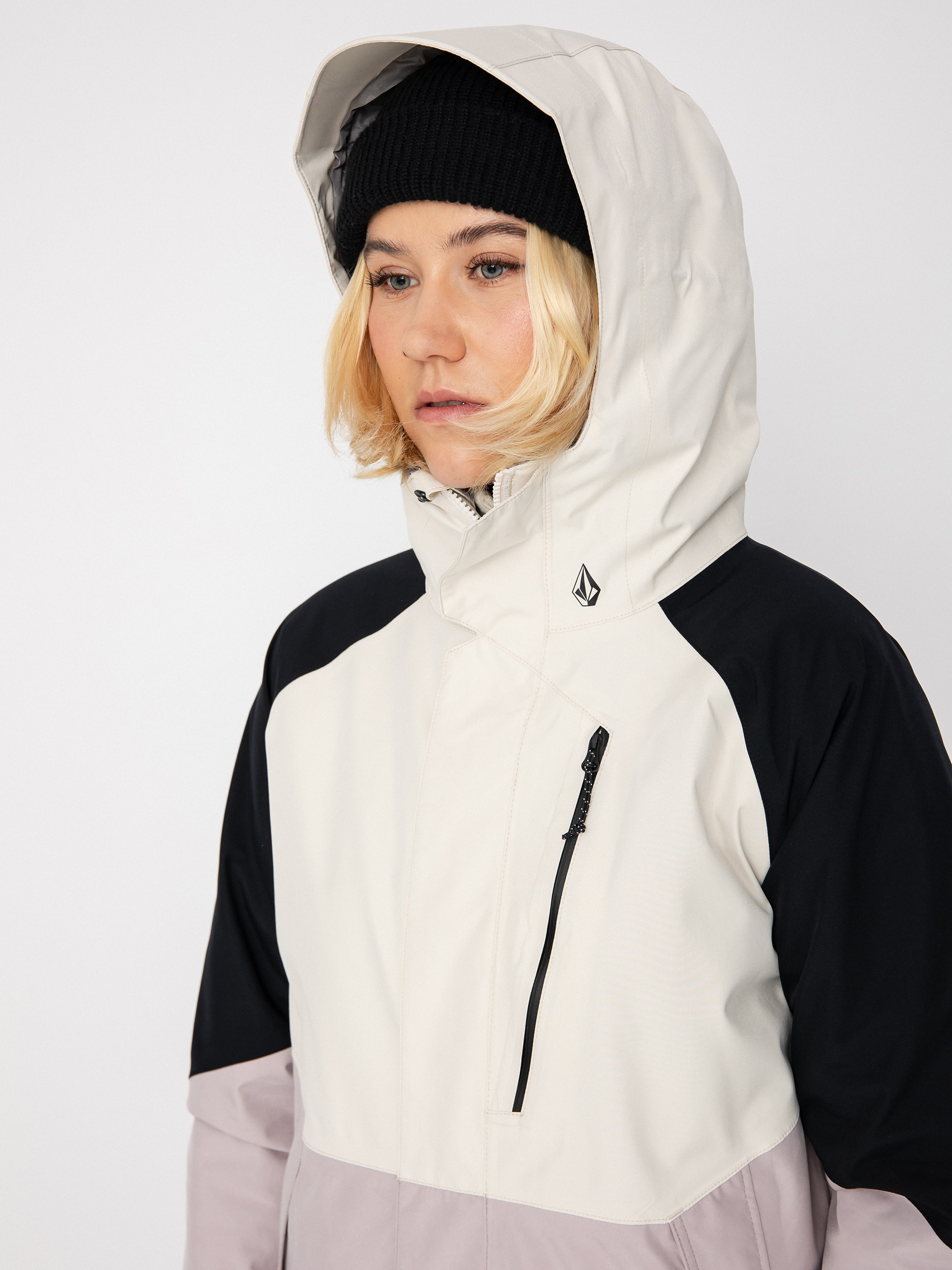 Női Volcom Aris Ins Gore Snowboard dzseki (amethyst smoke)