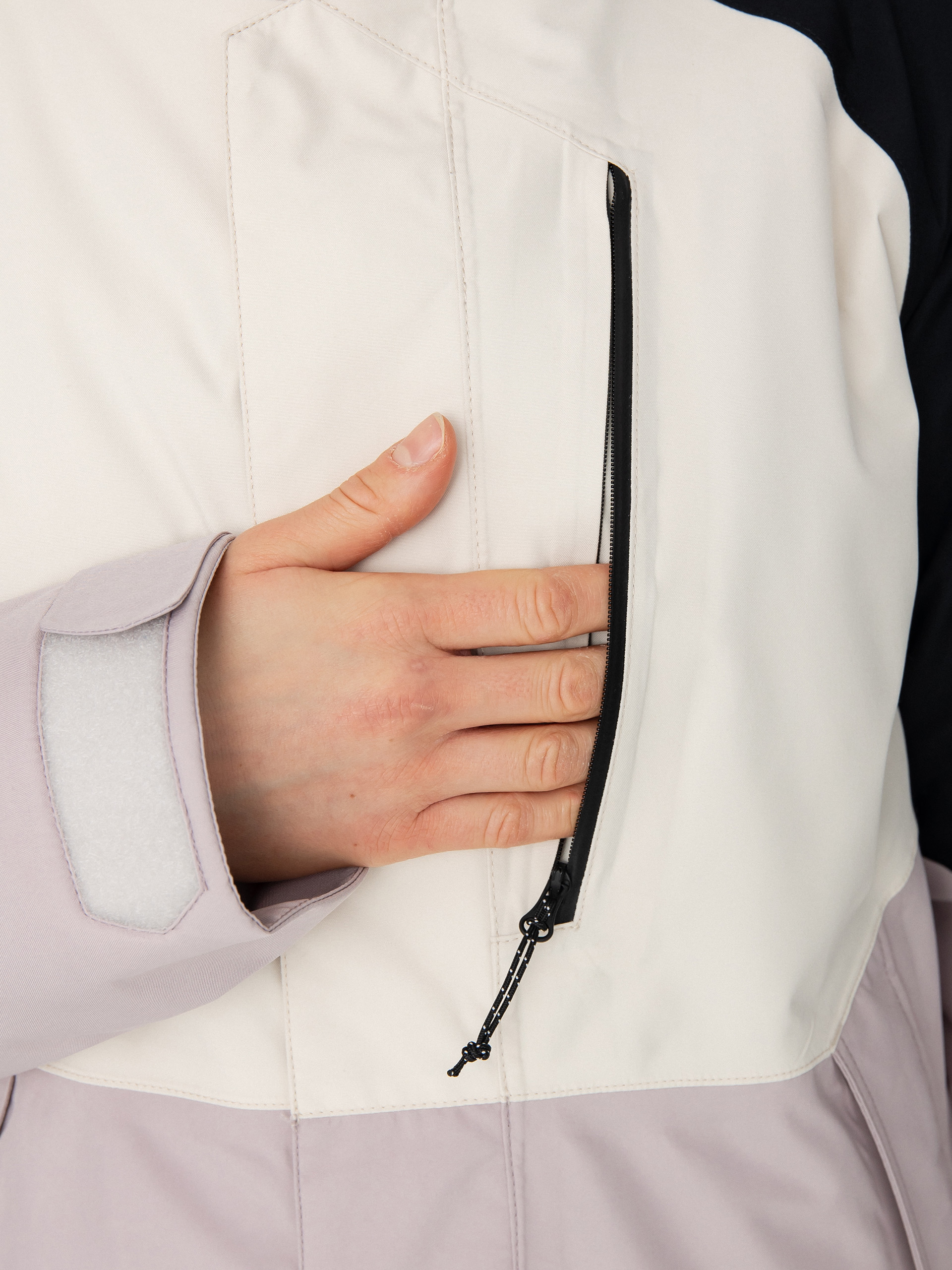 Női Volcom Aris Ins Gore Snowboard dzseki (amethyst smoke)