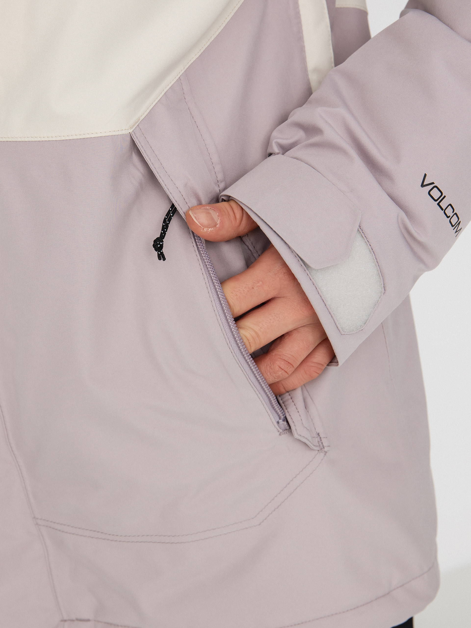 Női Volcom Aris Ins Gore Snowboard dzseki (amethyst smoke)