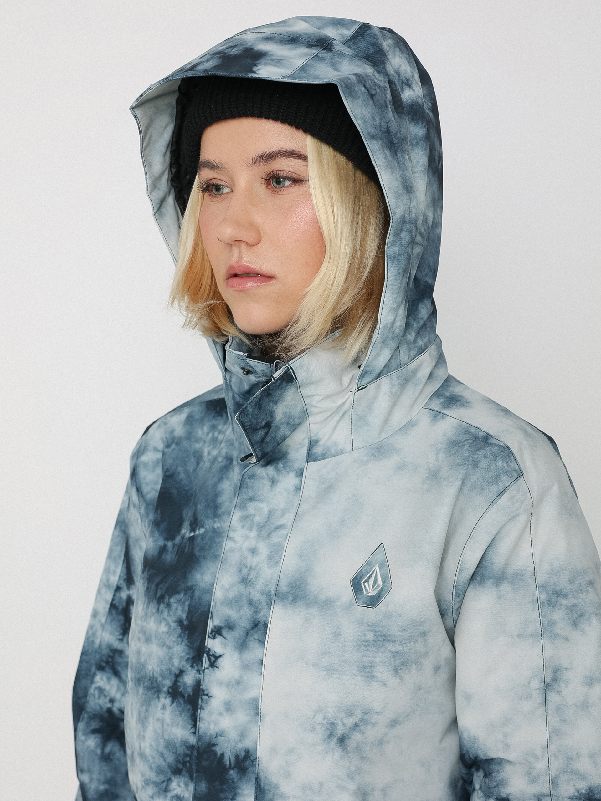 Női Volcom Westland Ins Snowboard dzseki (storm tie dye)