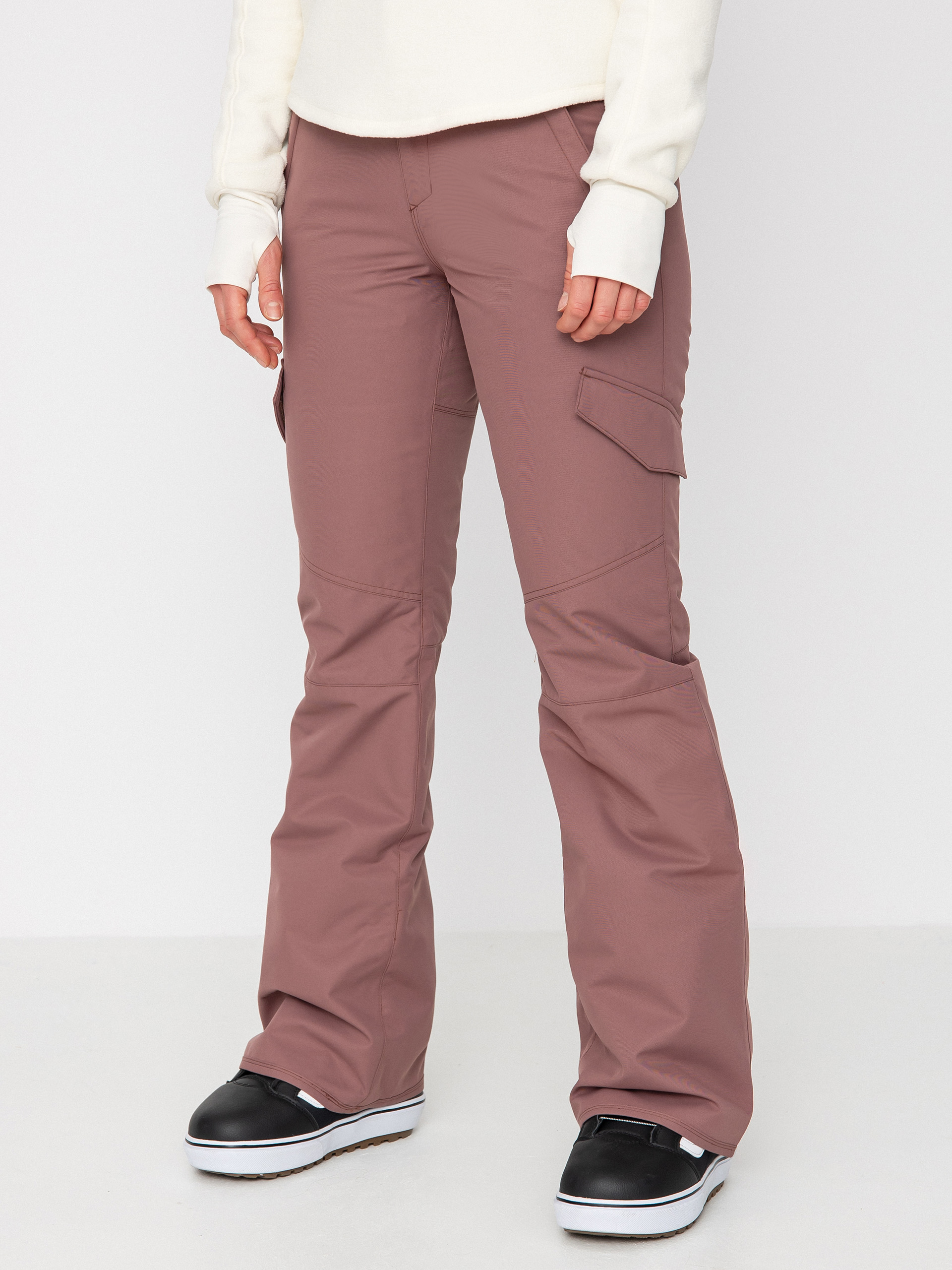 Női Volcom Bridger Ins Snowboard nadrág (rosewood)