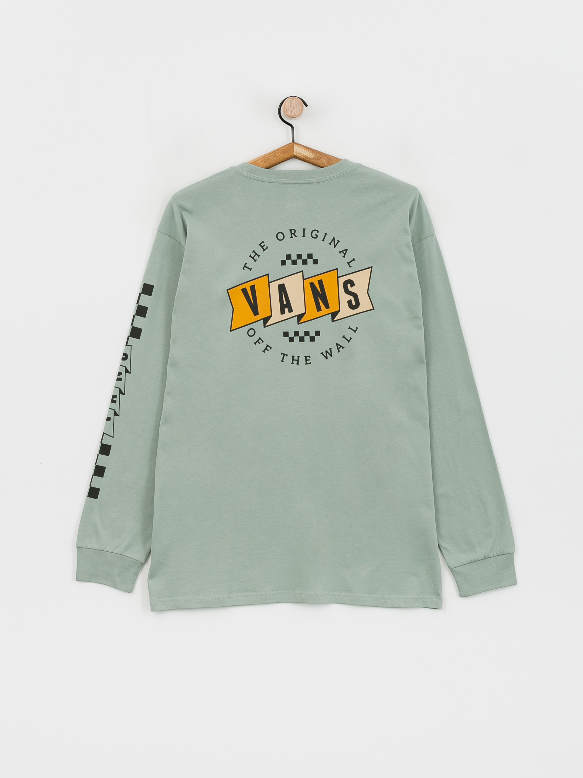 Vans Banner Logo Hosszú ujjú felső (chinois green)