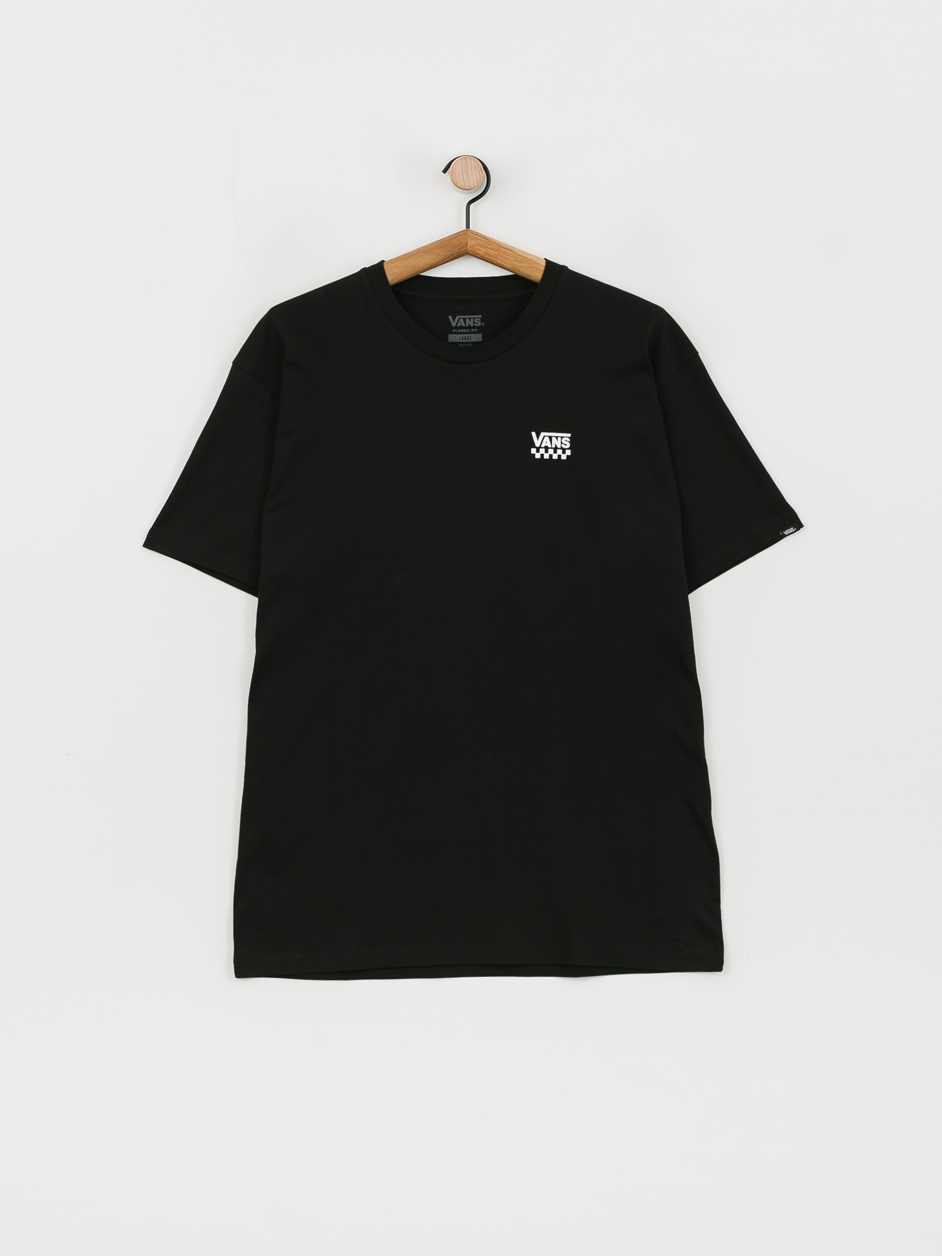 Vans Left Chest Logo II póló (black)