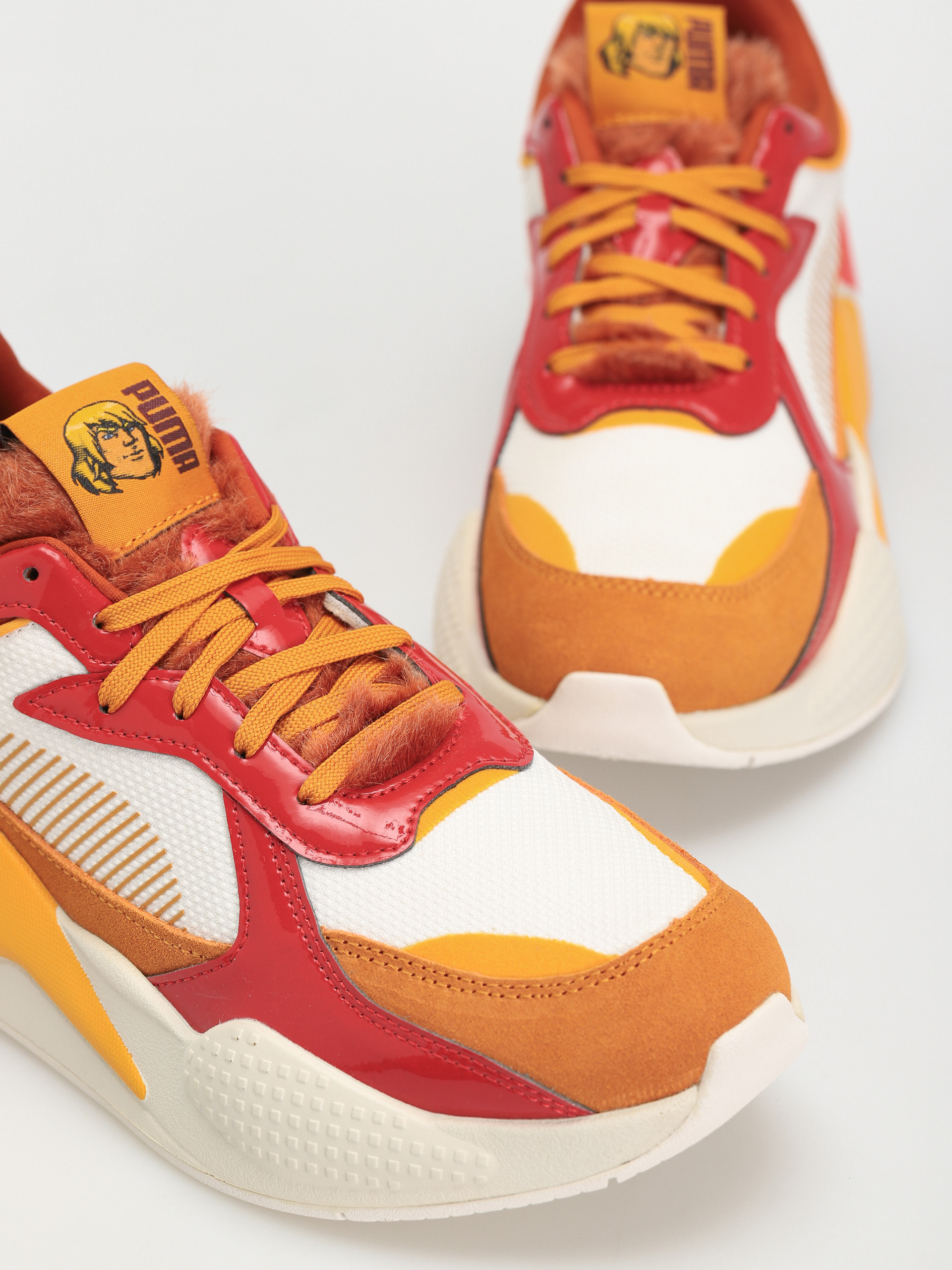 Puma Rs X He Man Cipők (orange brick/high risk red)