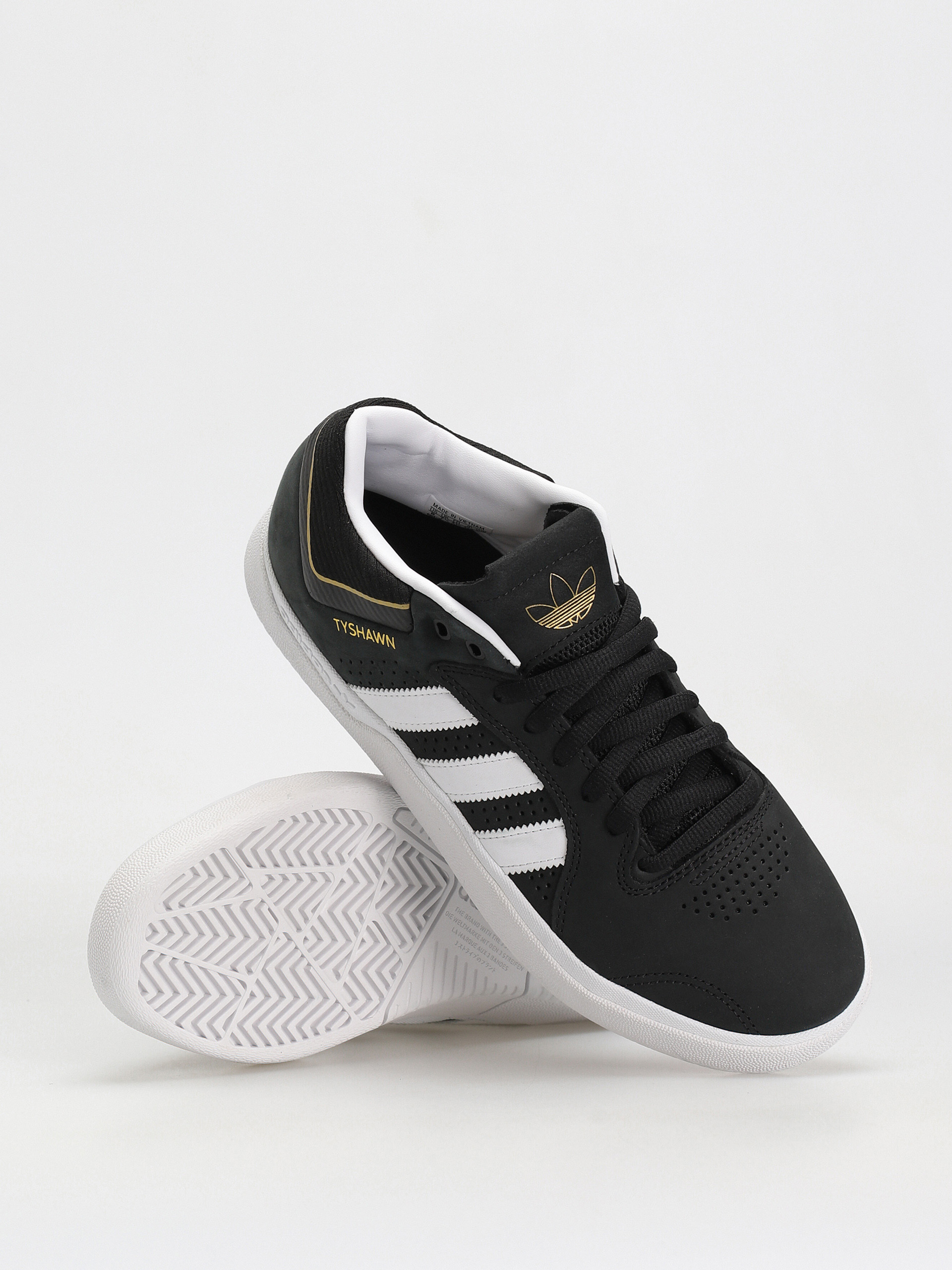 adidas Tyshawn Cipők (cblack/ftwwht/goldmt)