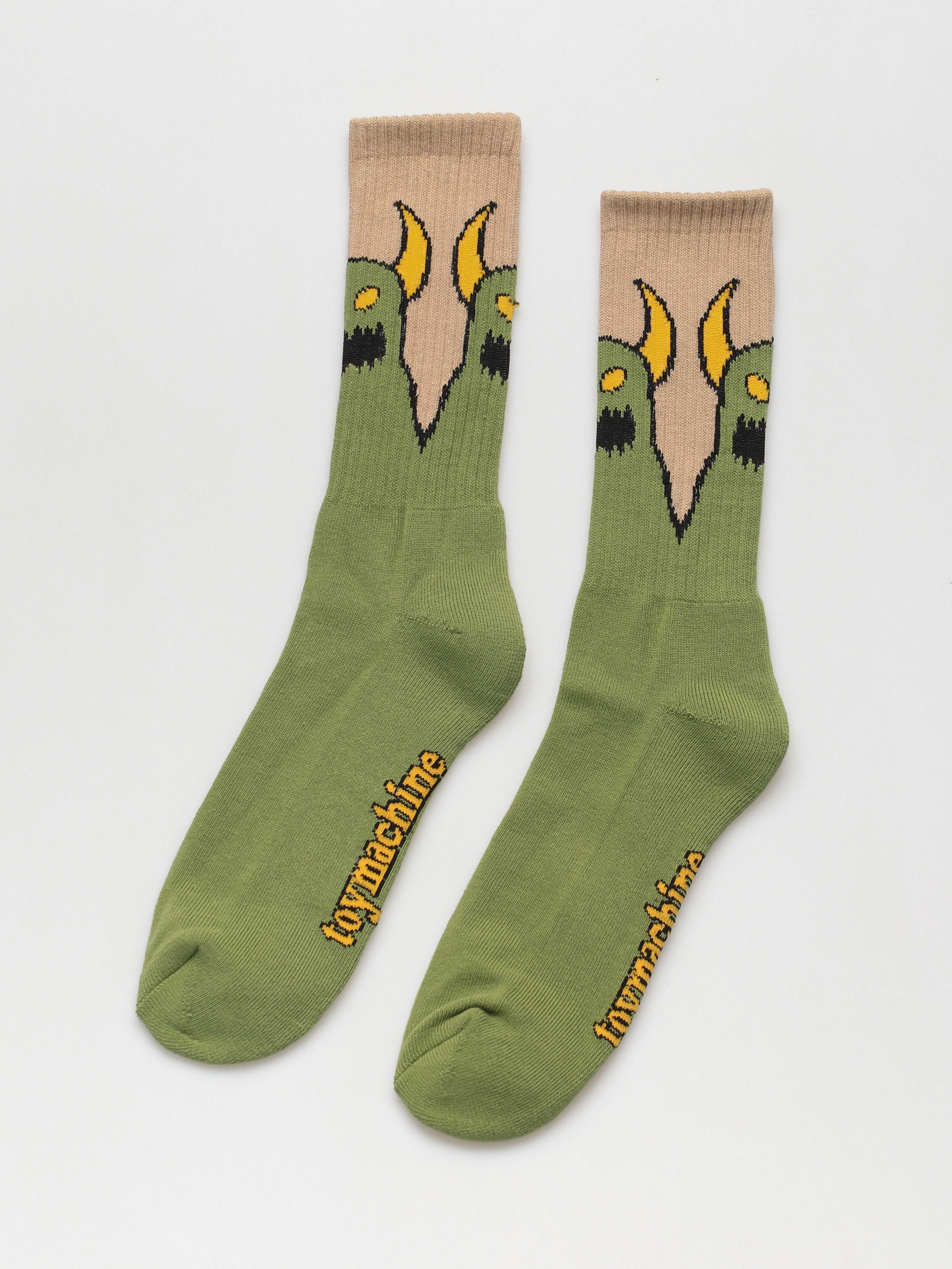 Toy Machine Sketchy Monster Zokni (green/beige)