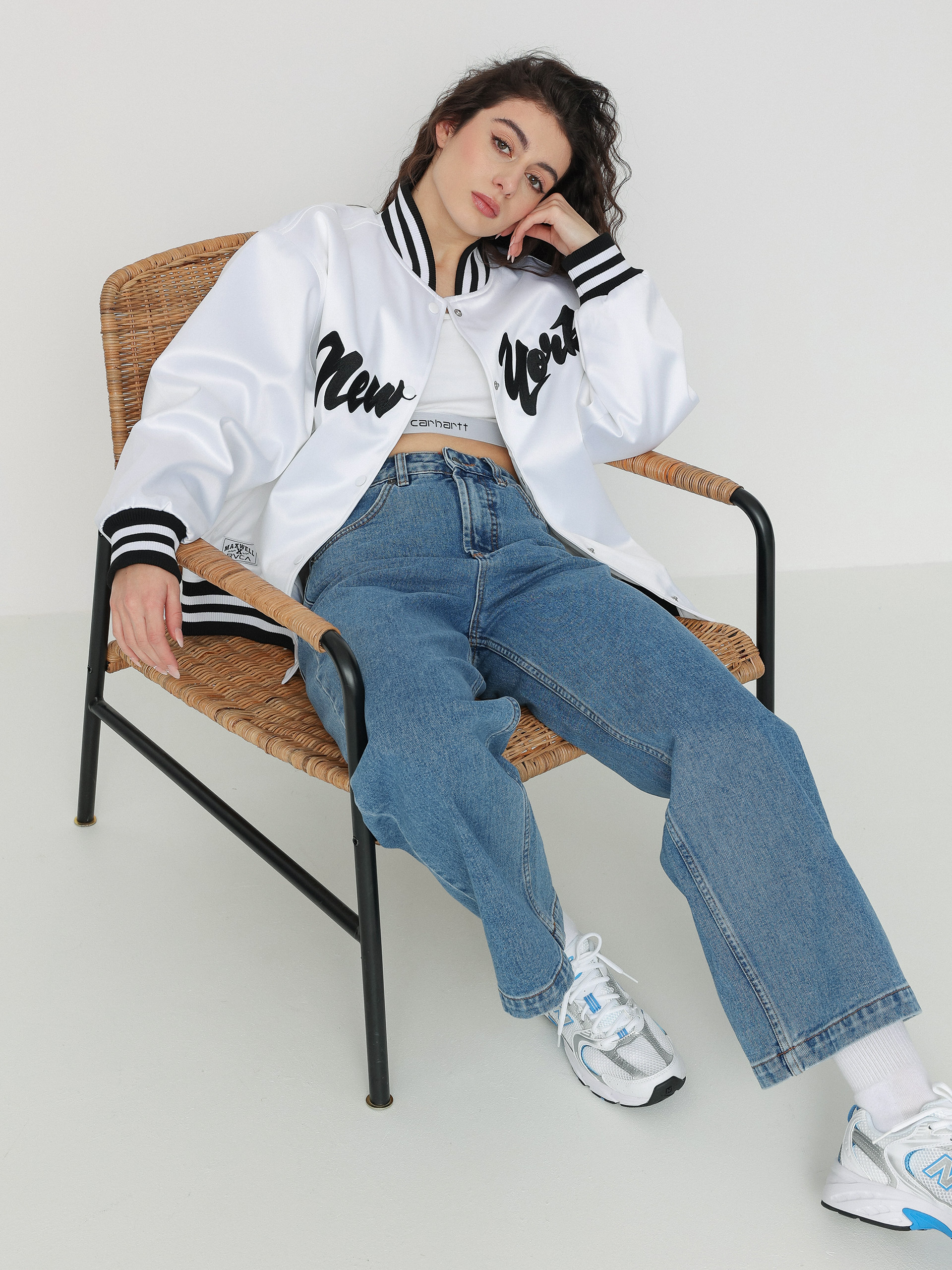 RVCA Stopper Dzseki Wmn (whisper white)