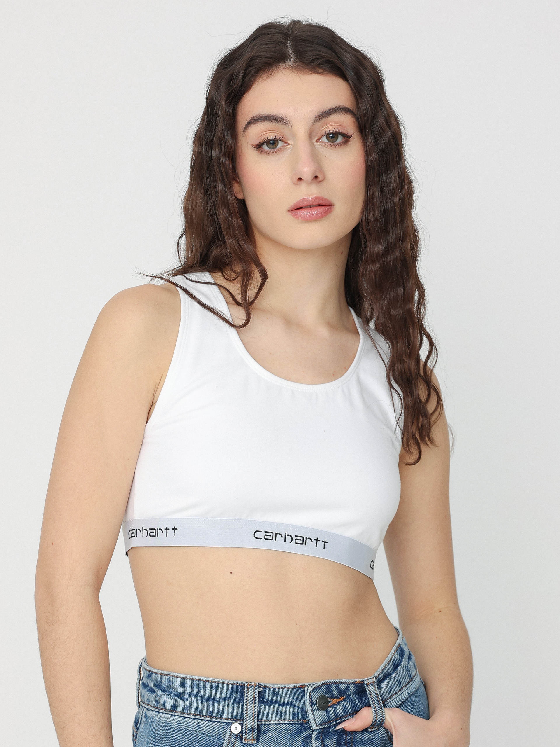 Carhartt WIP Top Script Racer Tank Alsónemű Wmn (white)