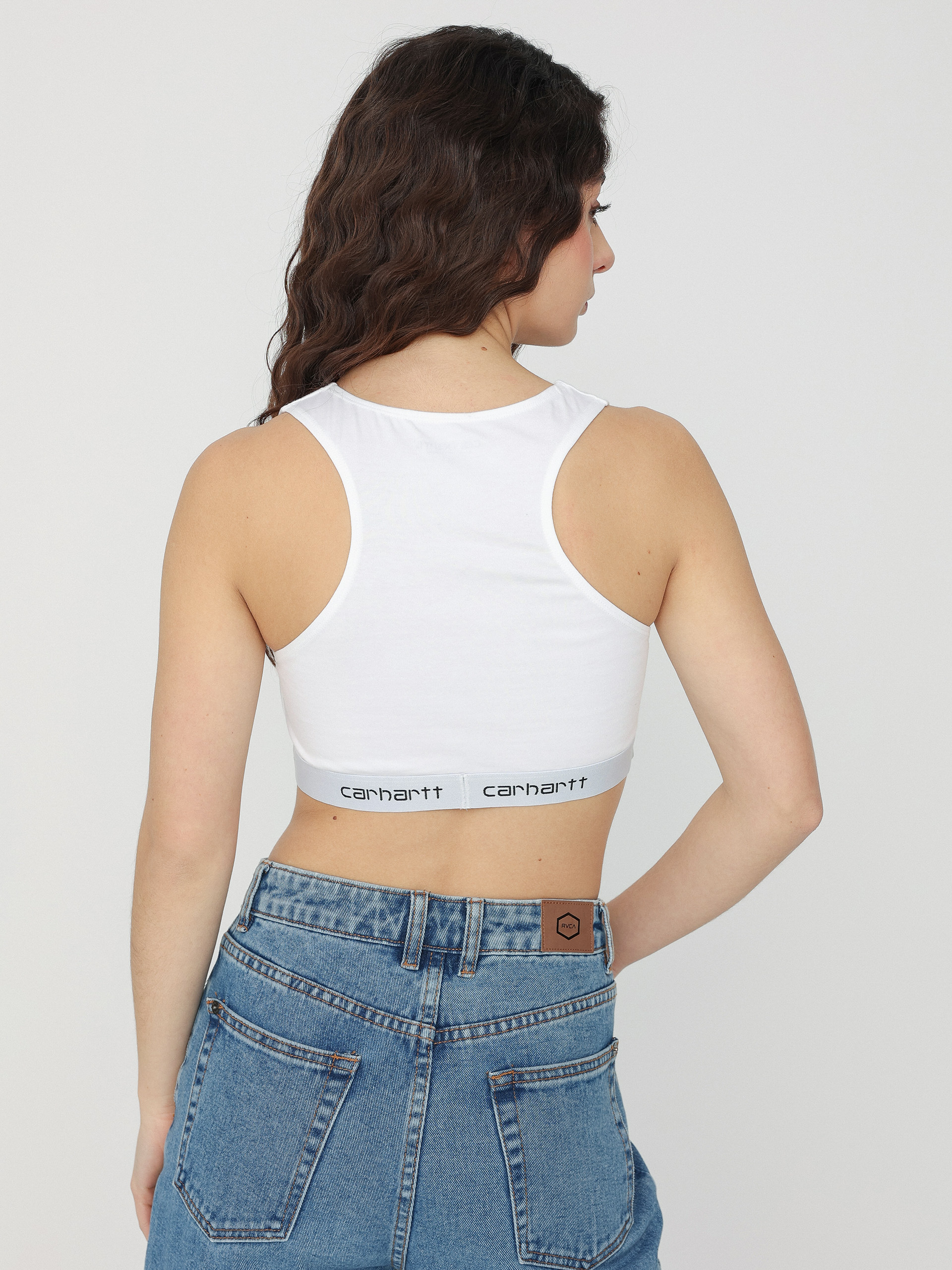 Carhartt WIP Top Script Racer Tank Alsónemű Wmn (white)