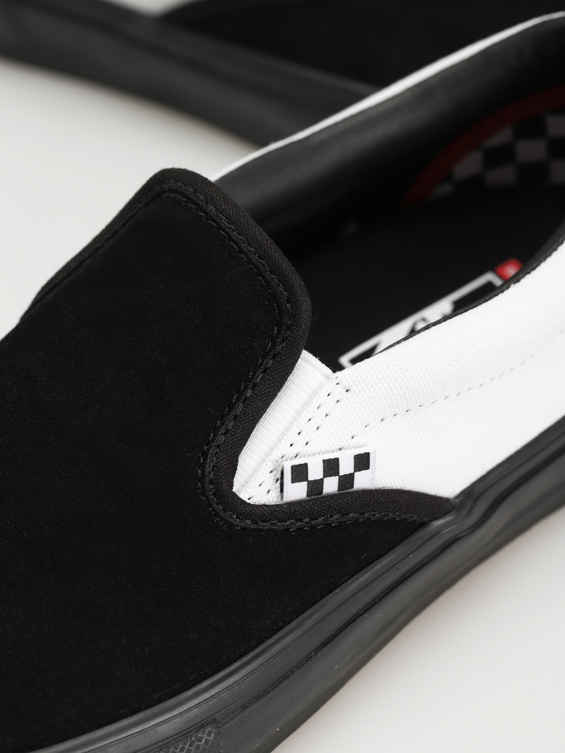 Vans Skate Slip On Cipők (black/black/white)