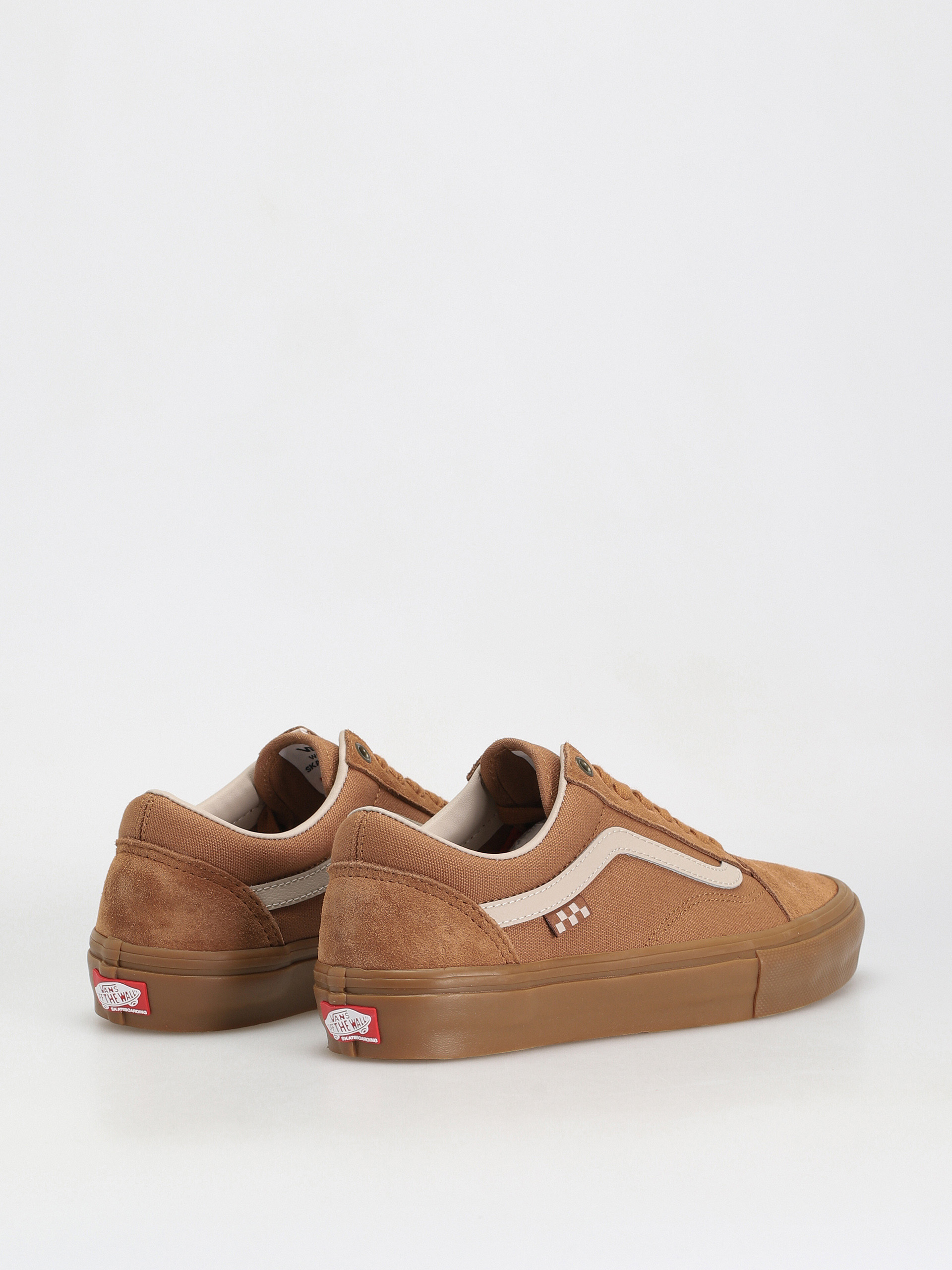 Vans Skate Old Skool Cipők (light brown/gum)