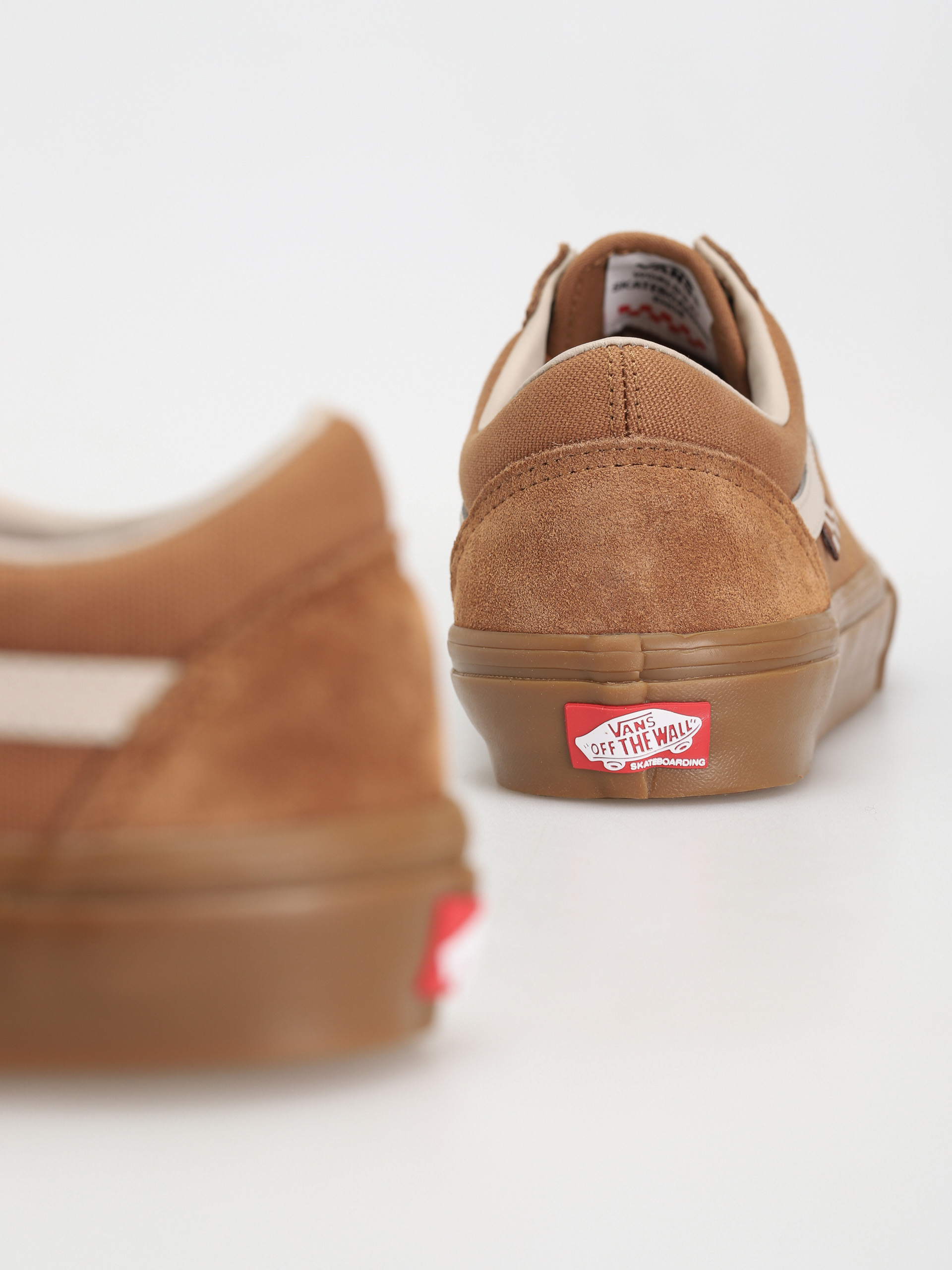 Vans Skate Old Skool Cipők (light brown/gum)