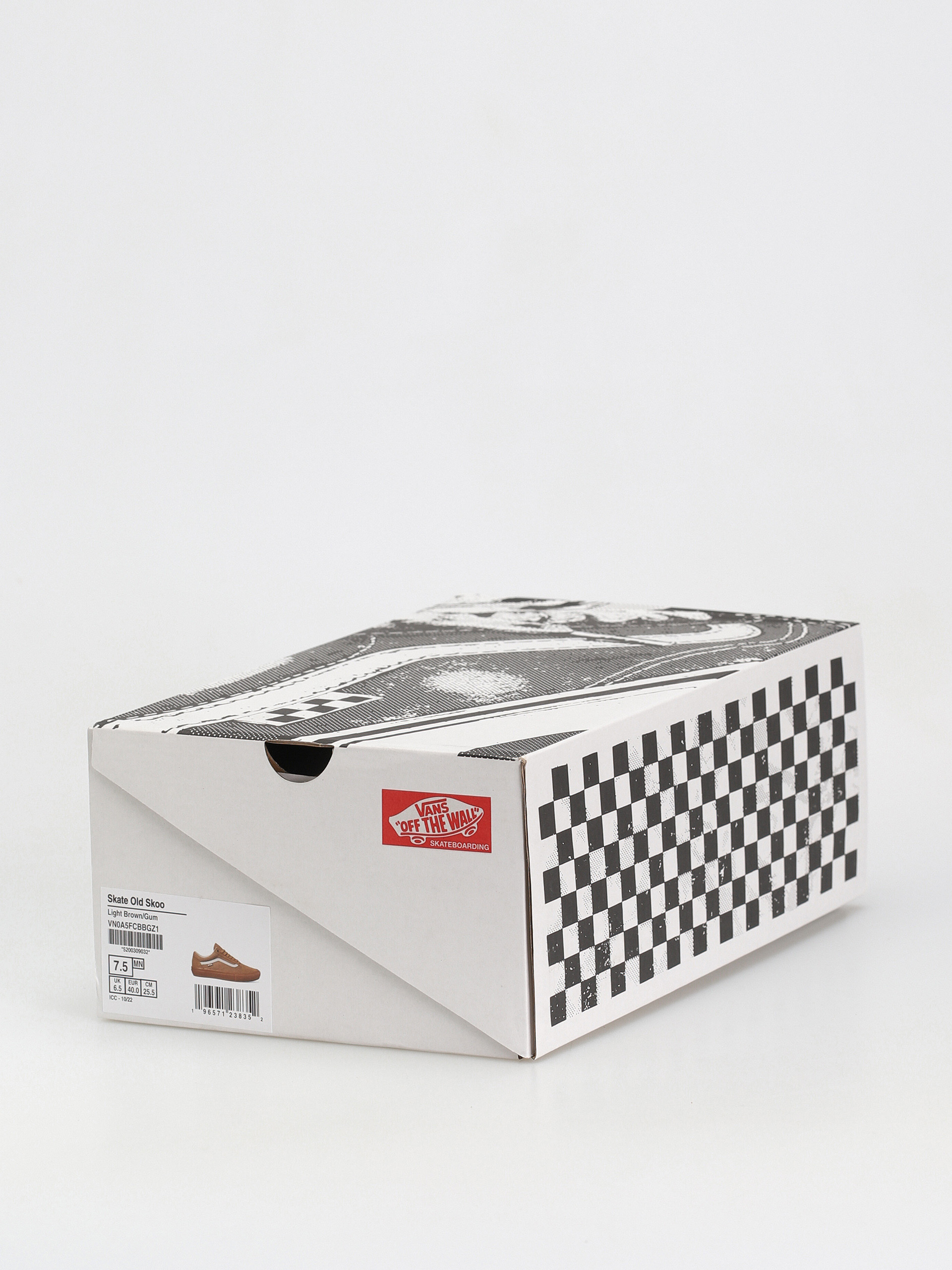 Vans Skate Old Skool Cipők (light brown/gum)