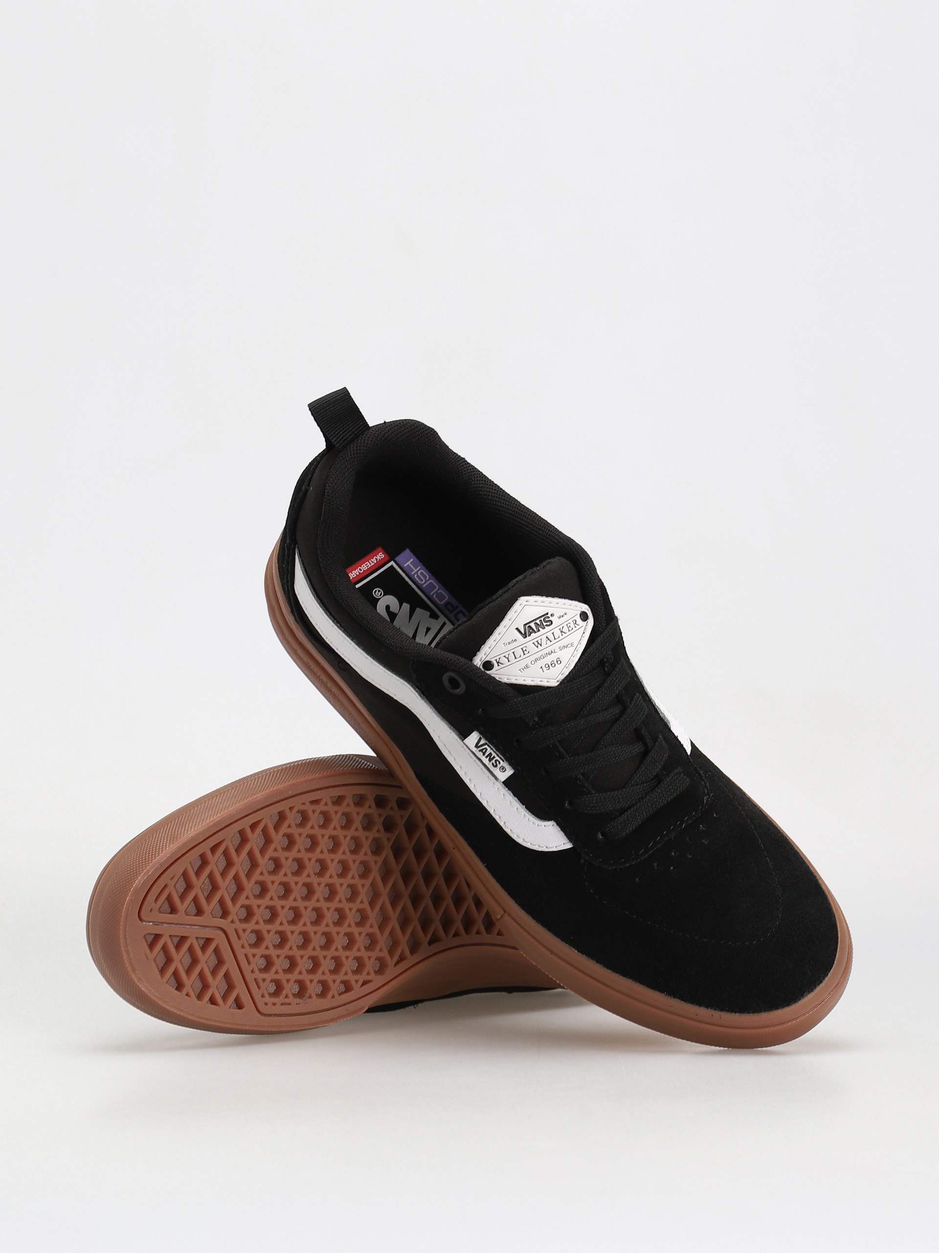 Vans Kyle Walker Cipők (black/gum)