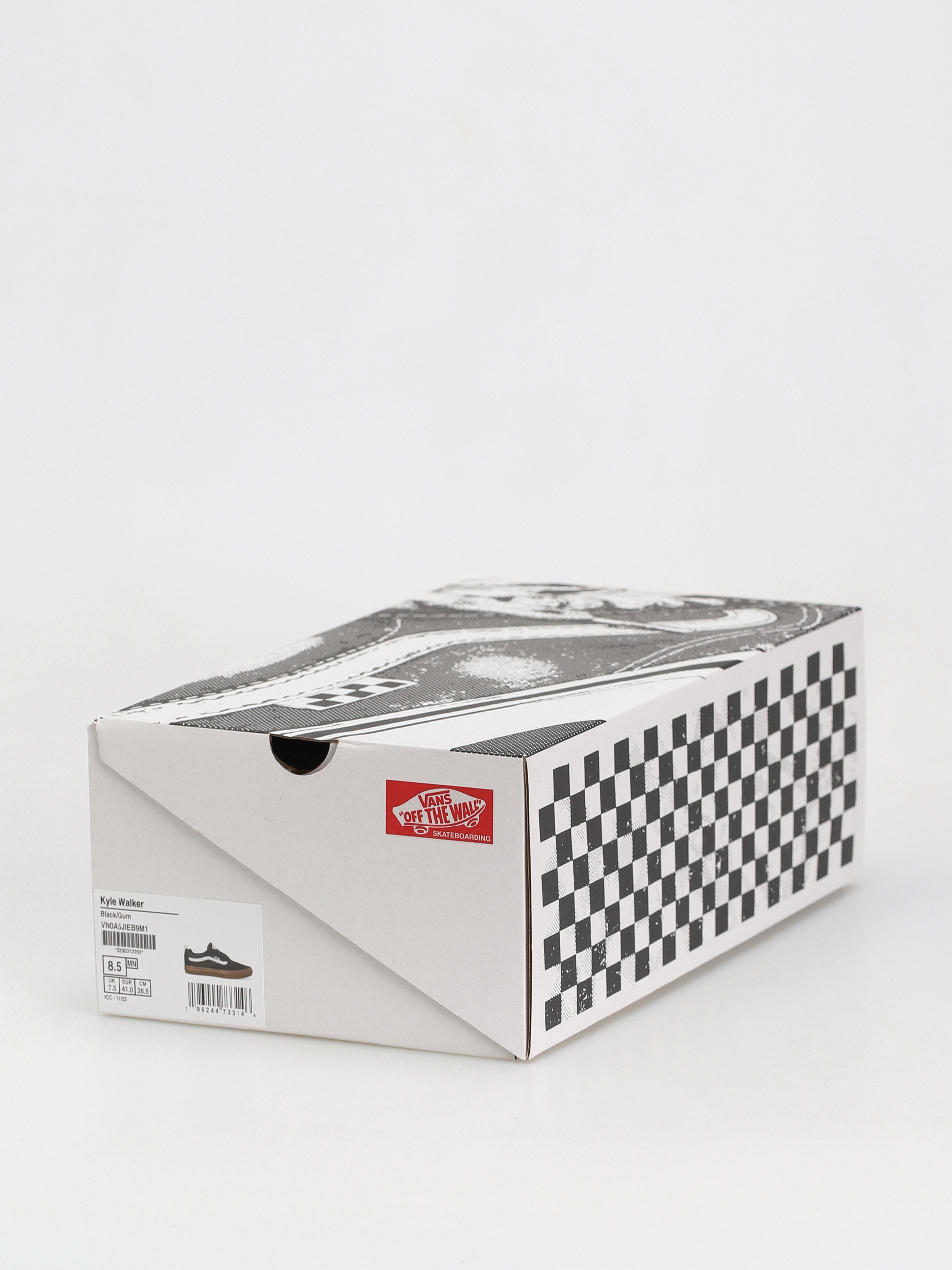 Vans Kyle Walker Cipők (black/gum)