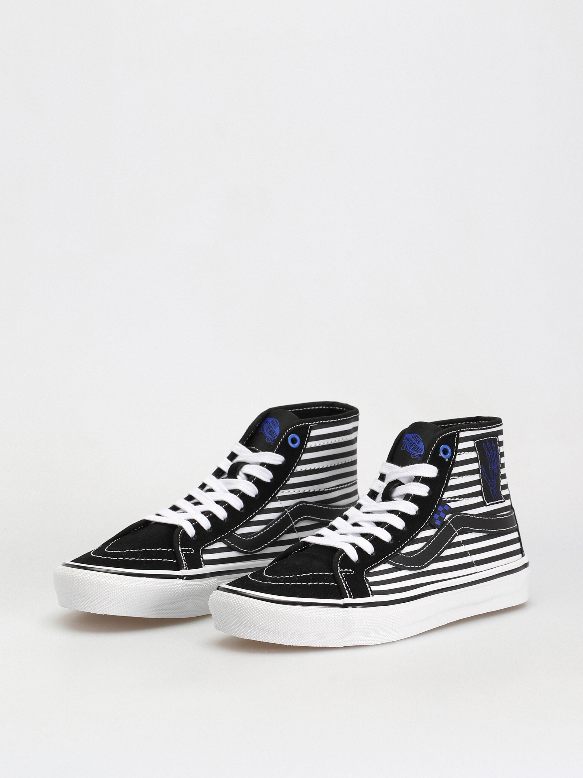 Vans Skate Sk8 Hi Decon Cipők (breana geering black/white)