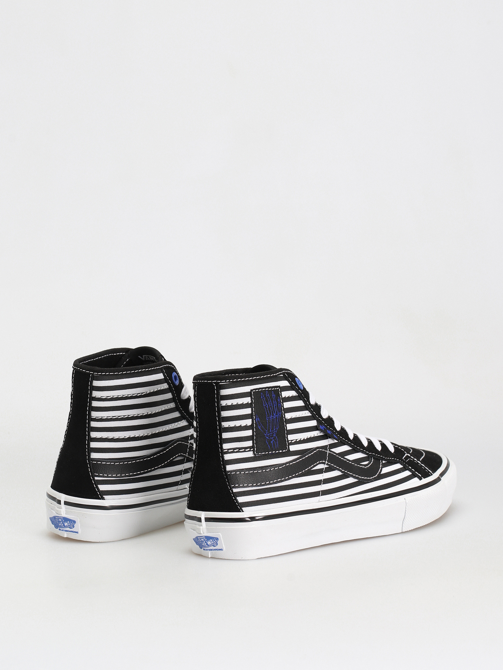 Vans Skate Sk8 Hi Decon Cipők (breana geering black/white)