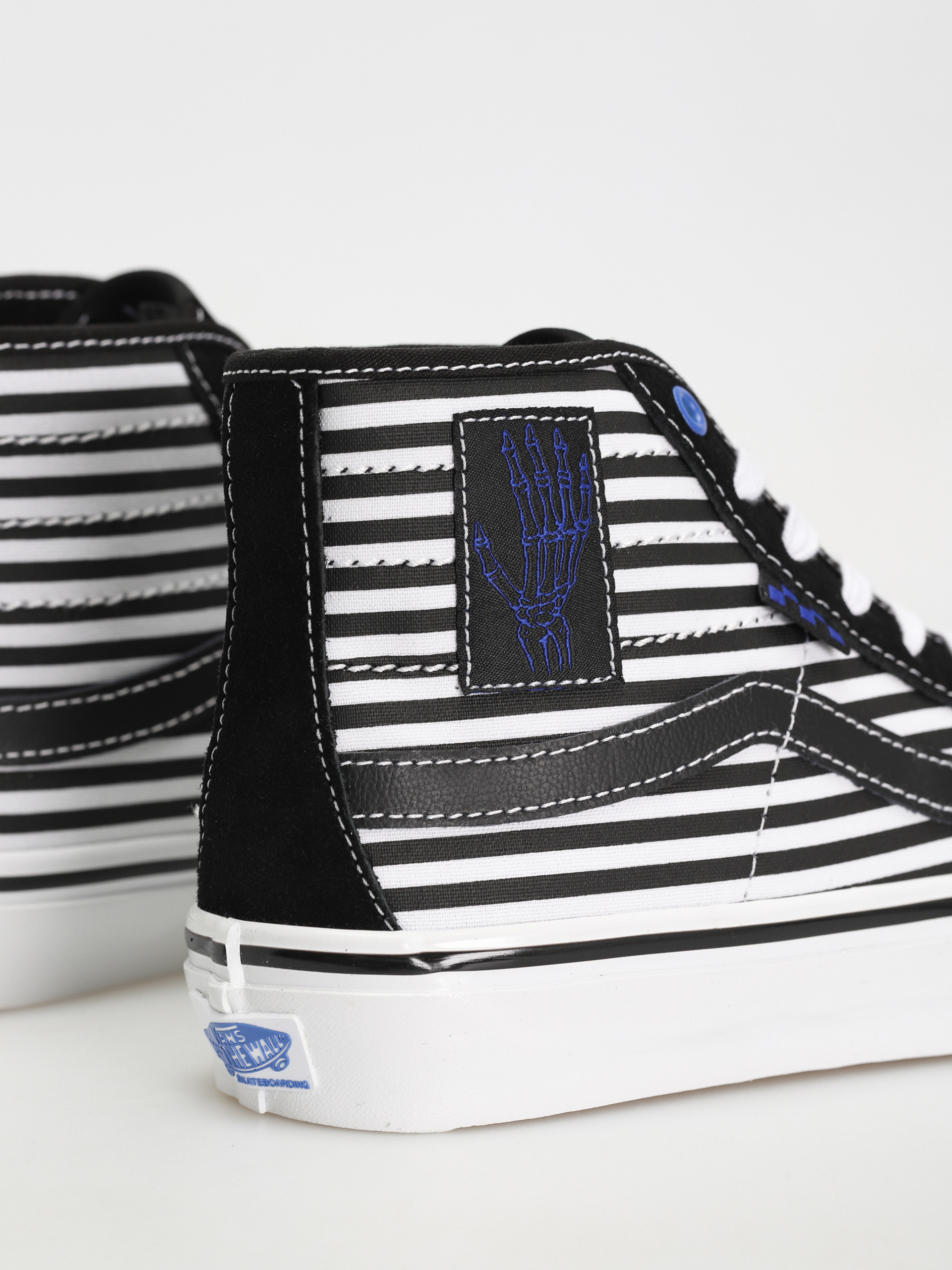 Vans Skate Sk8 Hi Decon Cipők (breana geering black/white)