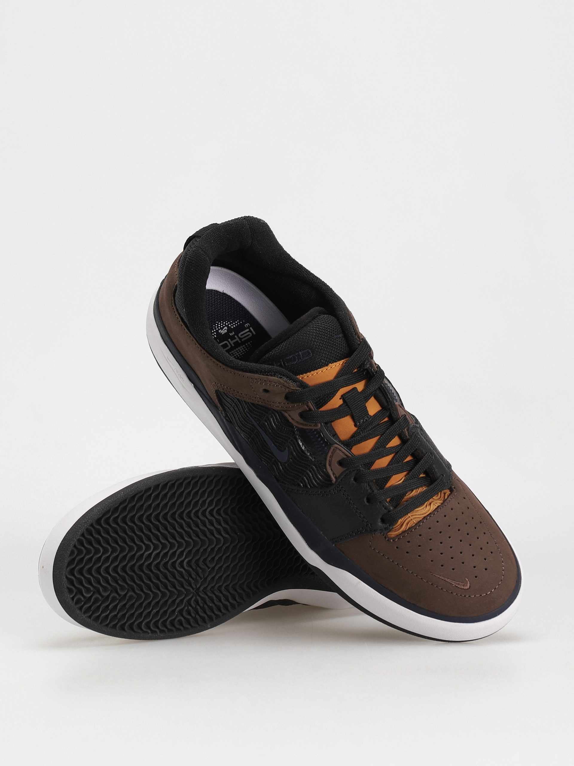 Nike SB Ishod PRM Cipők (baroque brown/obsidian black)