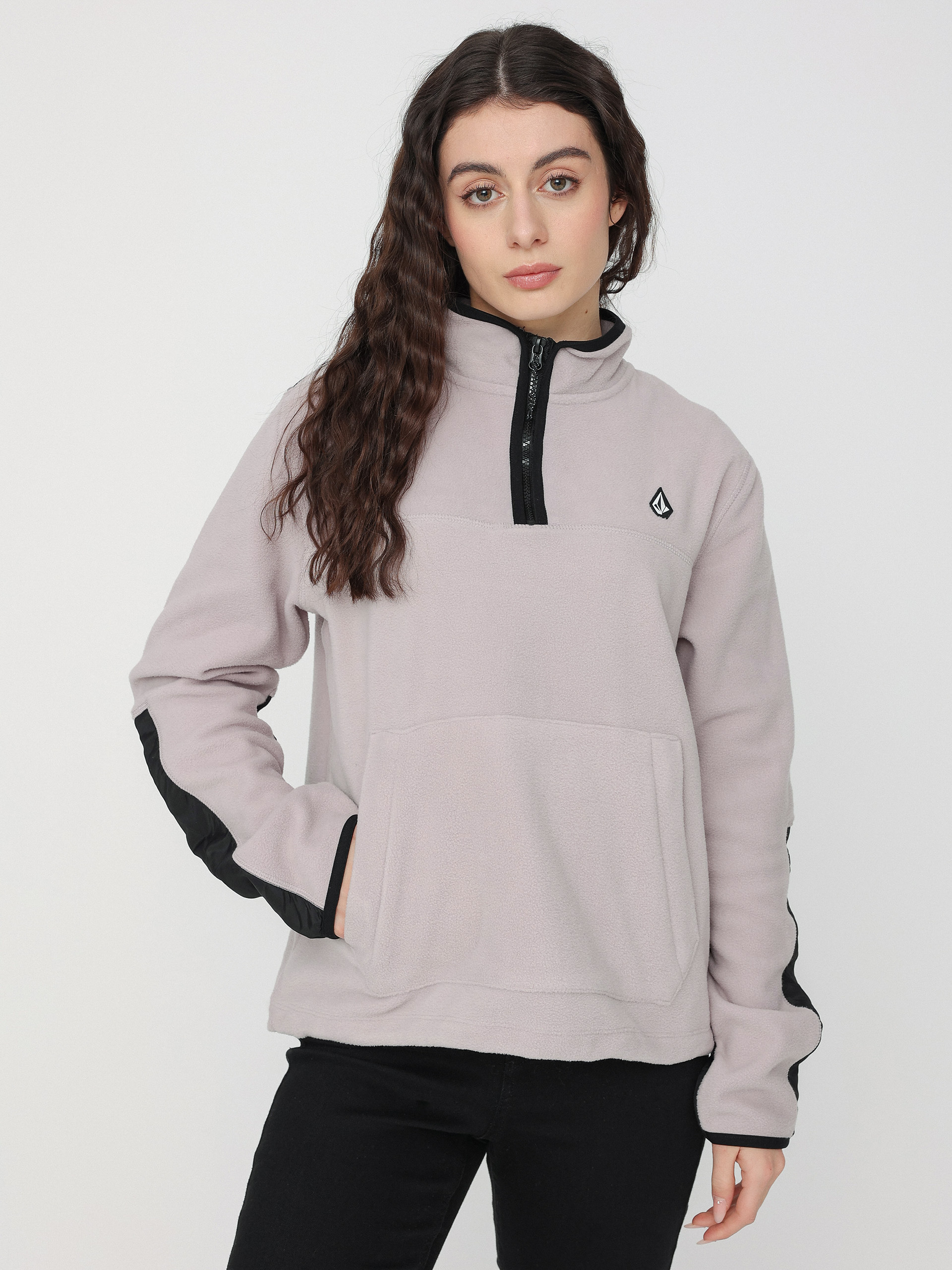 Női Volcom Polar Thermo pulóver (amethyst smoke)
