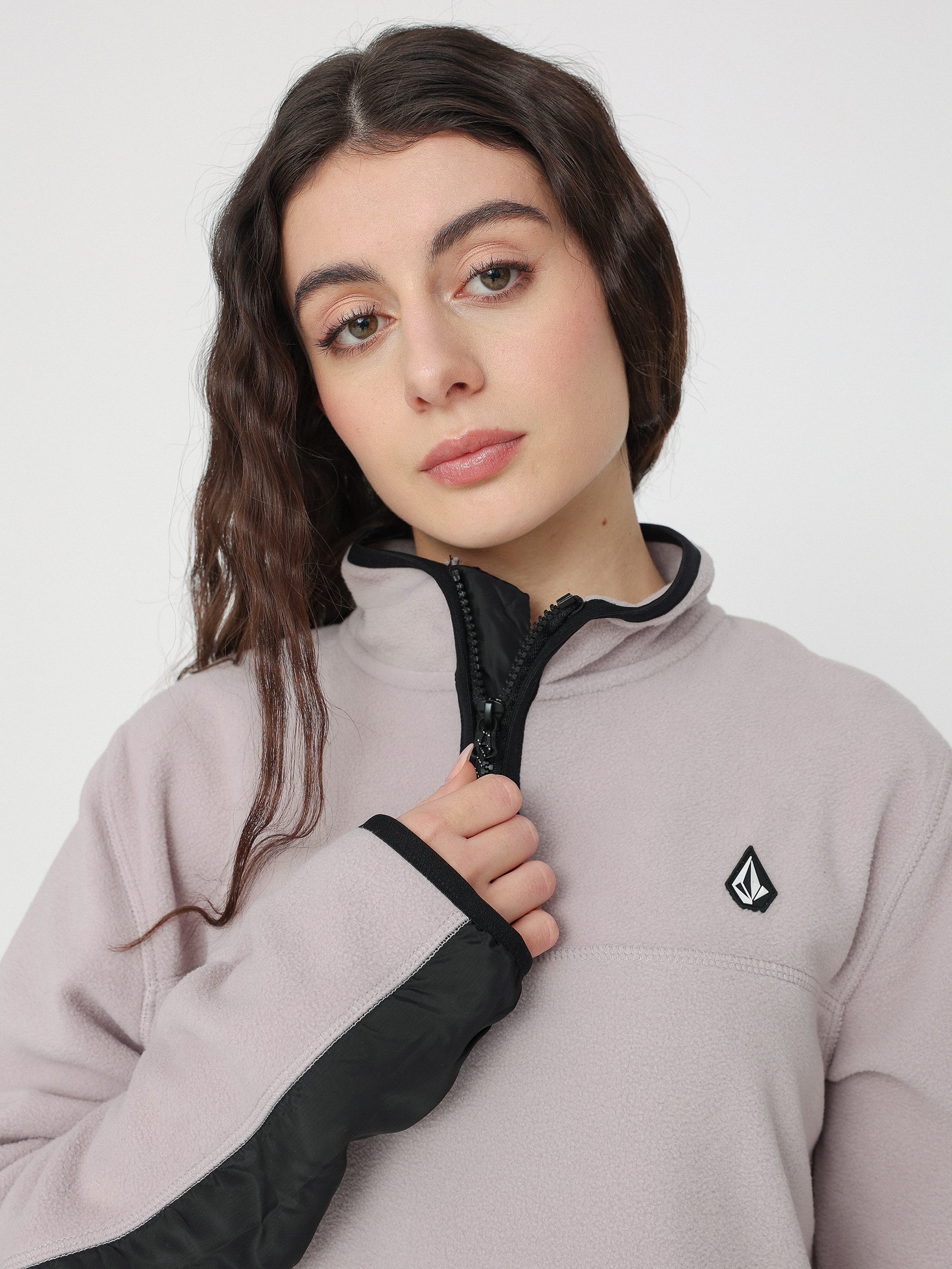 Női Volcom Polar Thermo pulóver (amethyst smoke)