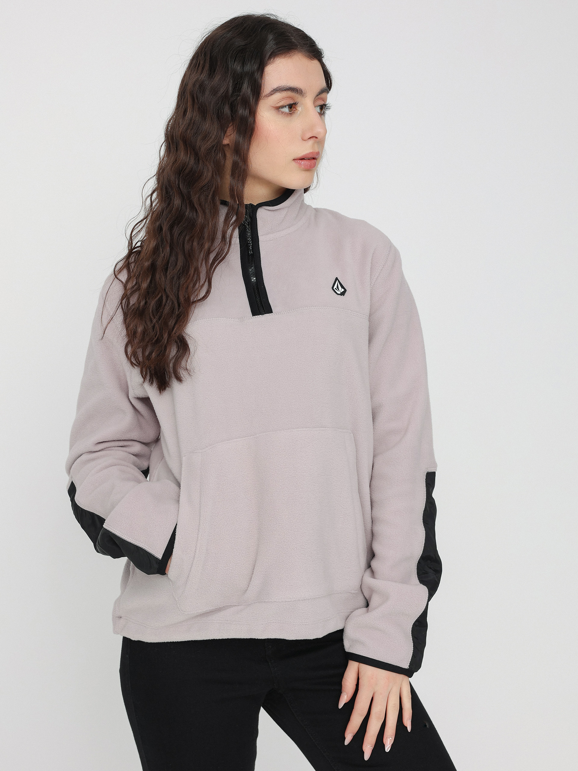 Női Volcom Polar Thermo pulóver (amethyst smoke)