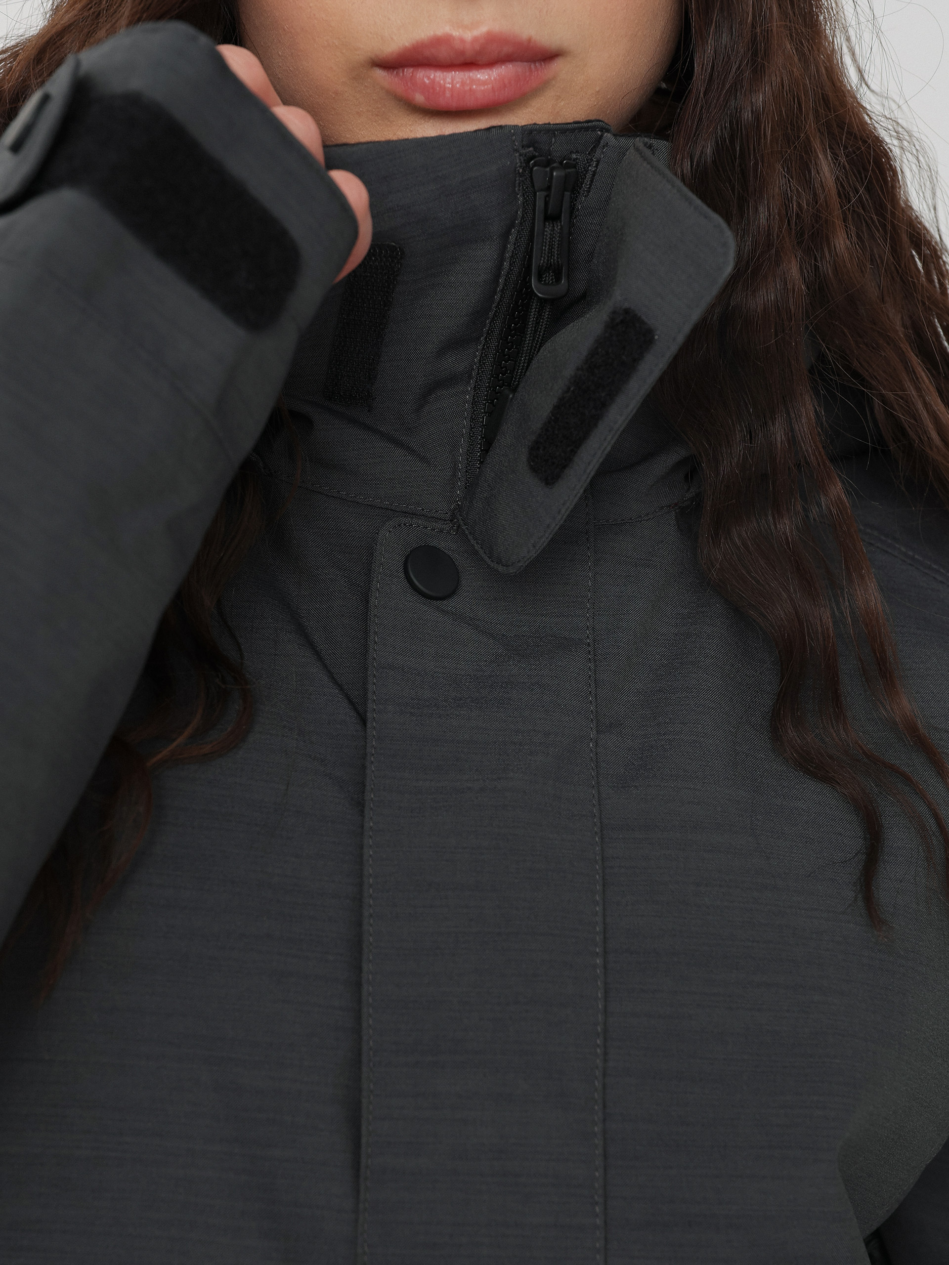 Női Burton Jet Set Snowboard dzseki (true black heather)