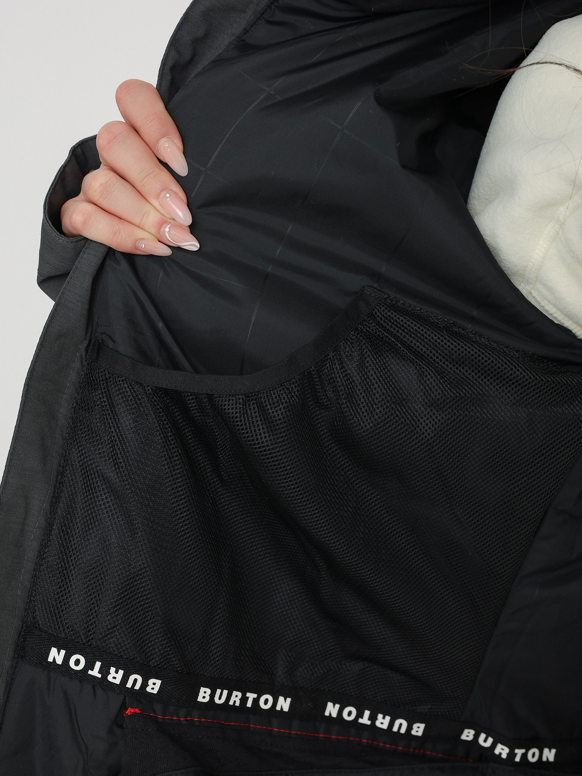 Női Burton Jet Set Snowboard dzseki (true black heather)