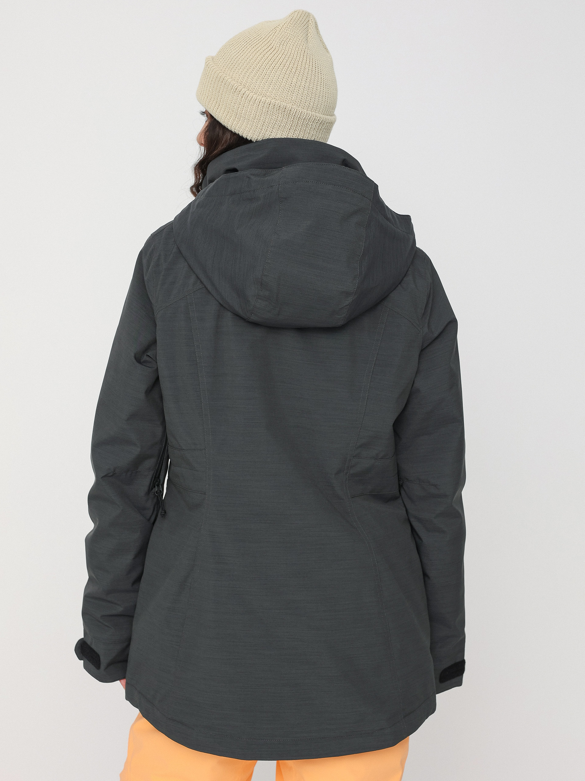 Női Burton Jet Set Snowboard dzseki (true black heather)