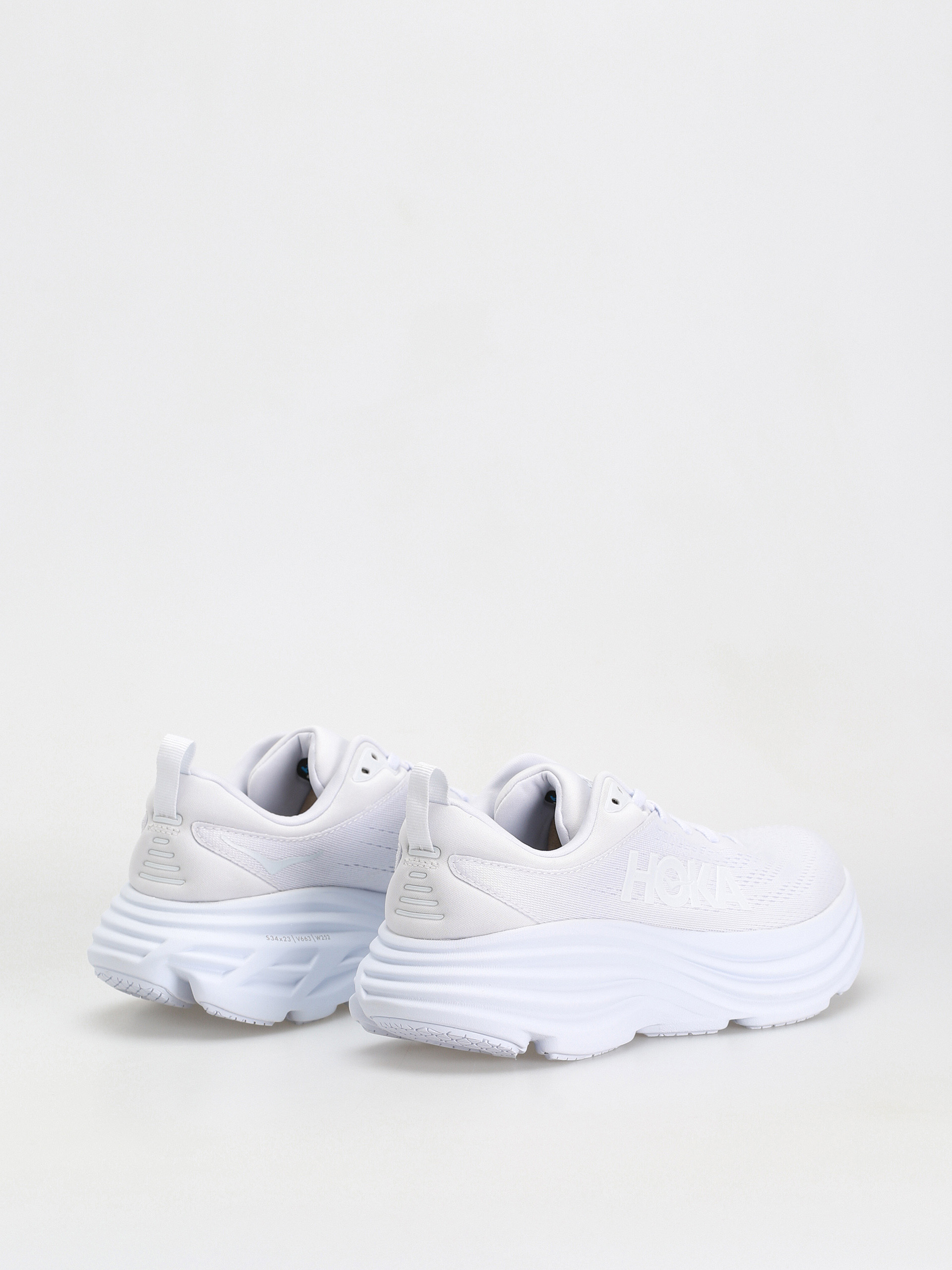 Hoka Bondi 8 Cipők Wmn (white/white)