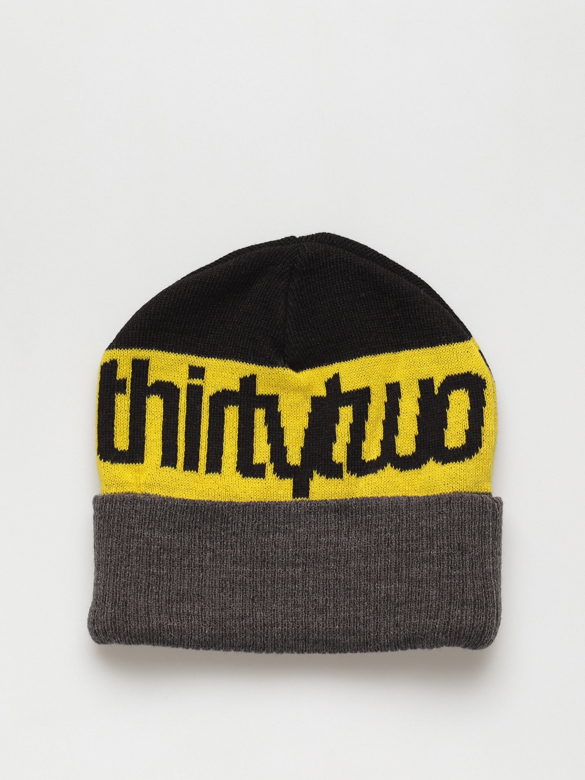 ThirtyTwo Double Beanie Sapka (black/gold)