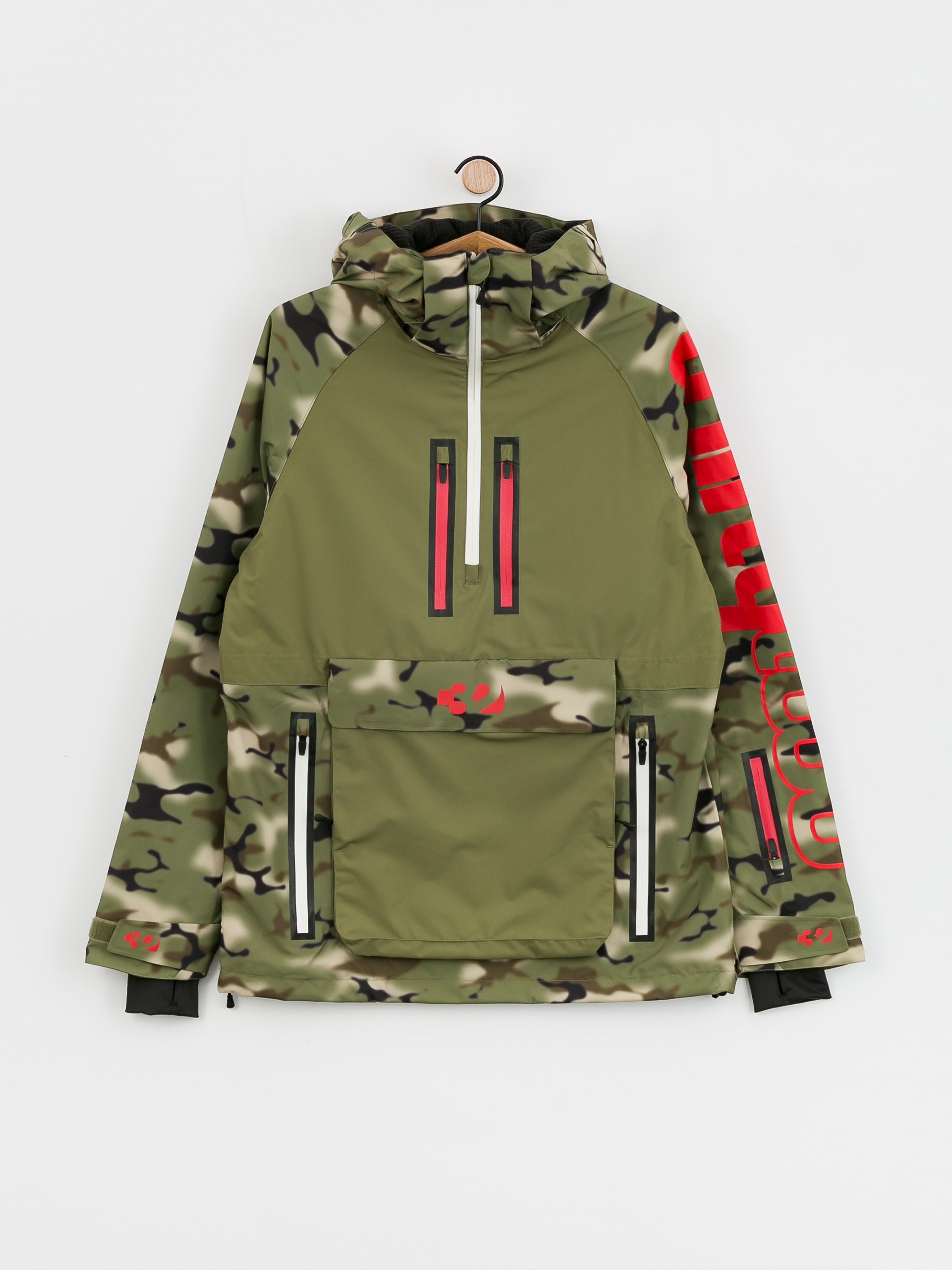 Férfi ThirtyTwo Light Anorak Snowboard dzseki (camo)
