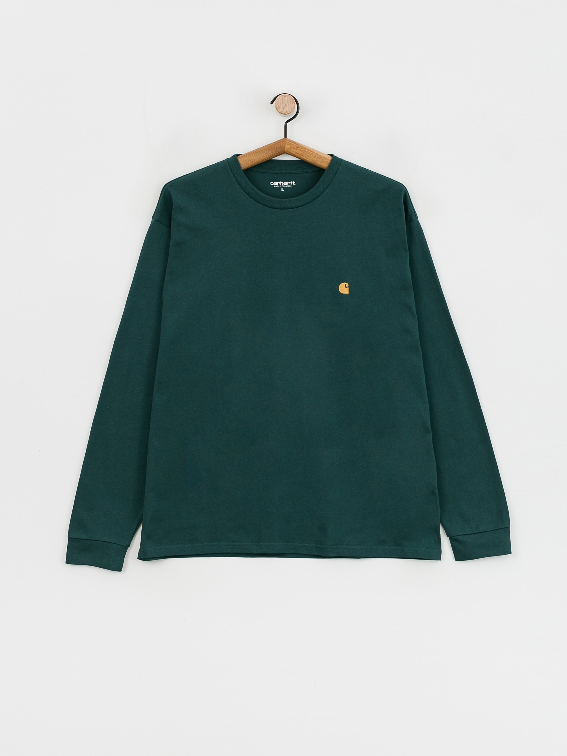 Carhartt WIP Chase Hosszú ujjú felső (botanic/gold)