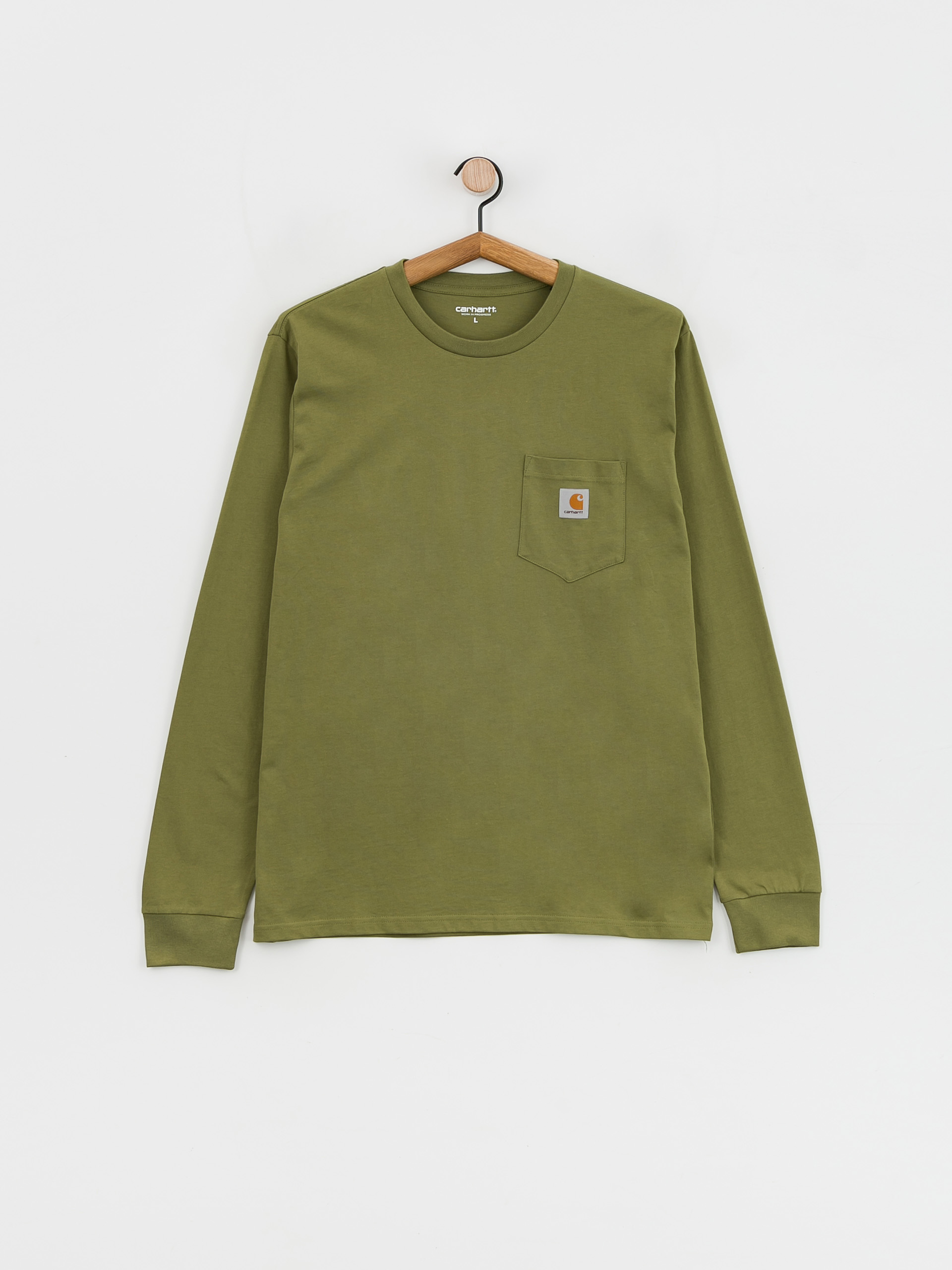Carhartt WIP Pocket Hosszú ujjú felső (kiwi)