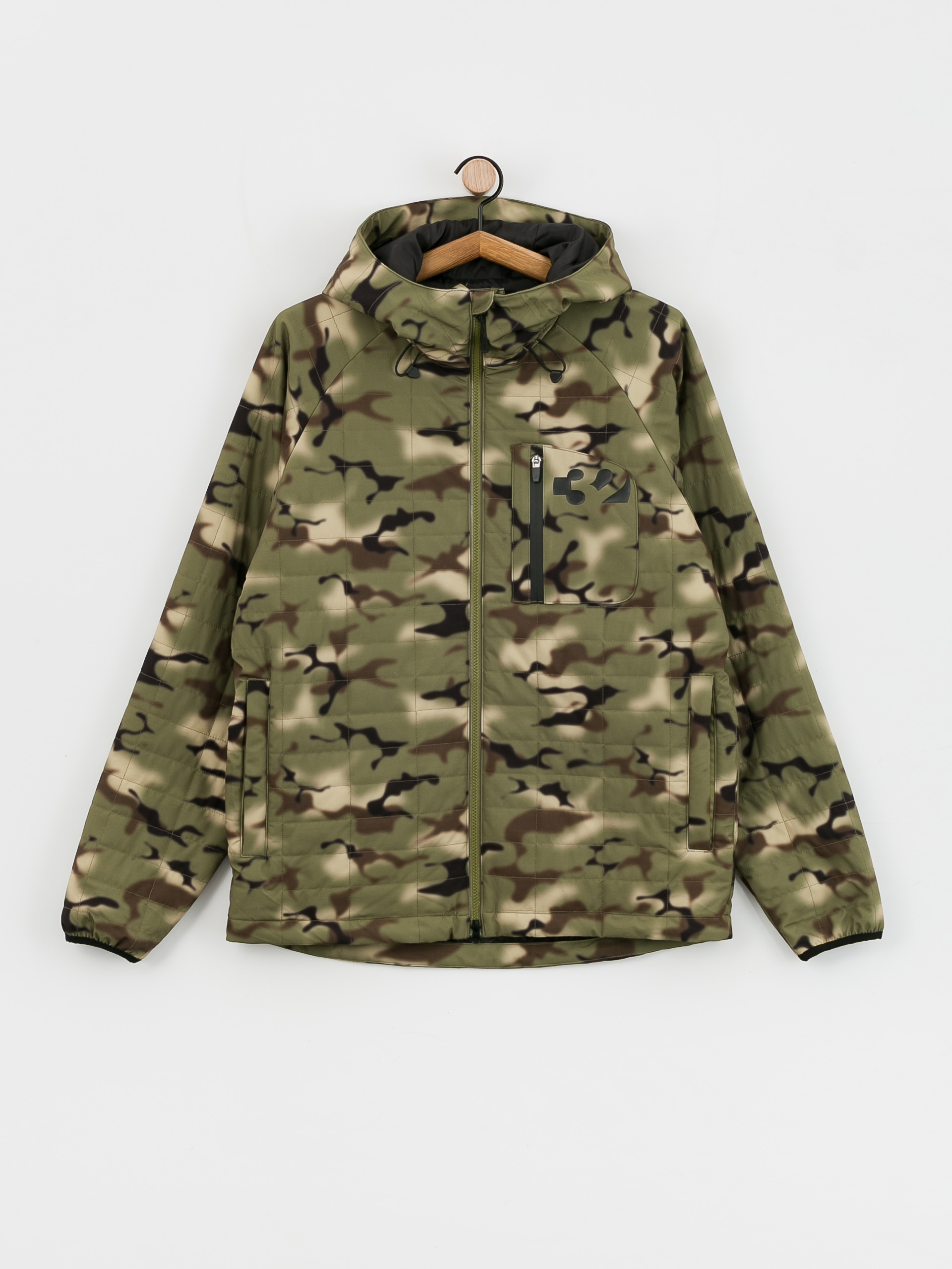 ThirtyTwo Rest Stop Puff Jacket Dzseki (camo)