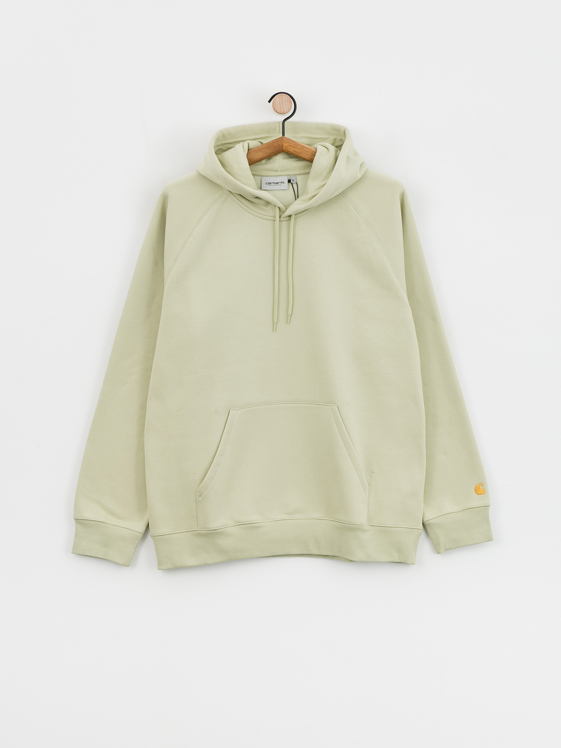 Carhartt WIP Chase HD Kapucnis pulóver (agave/gold)