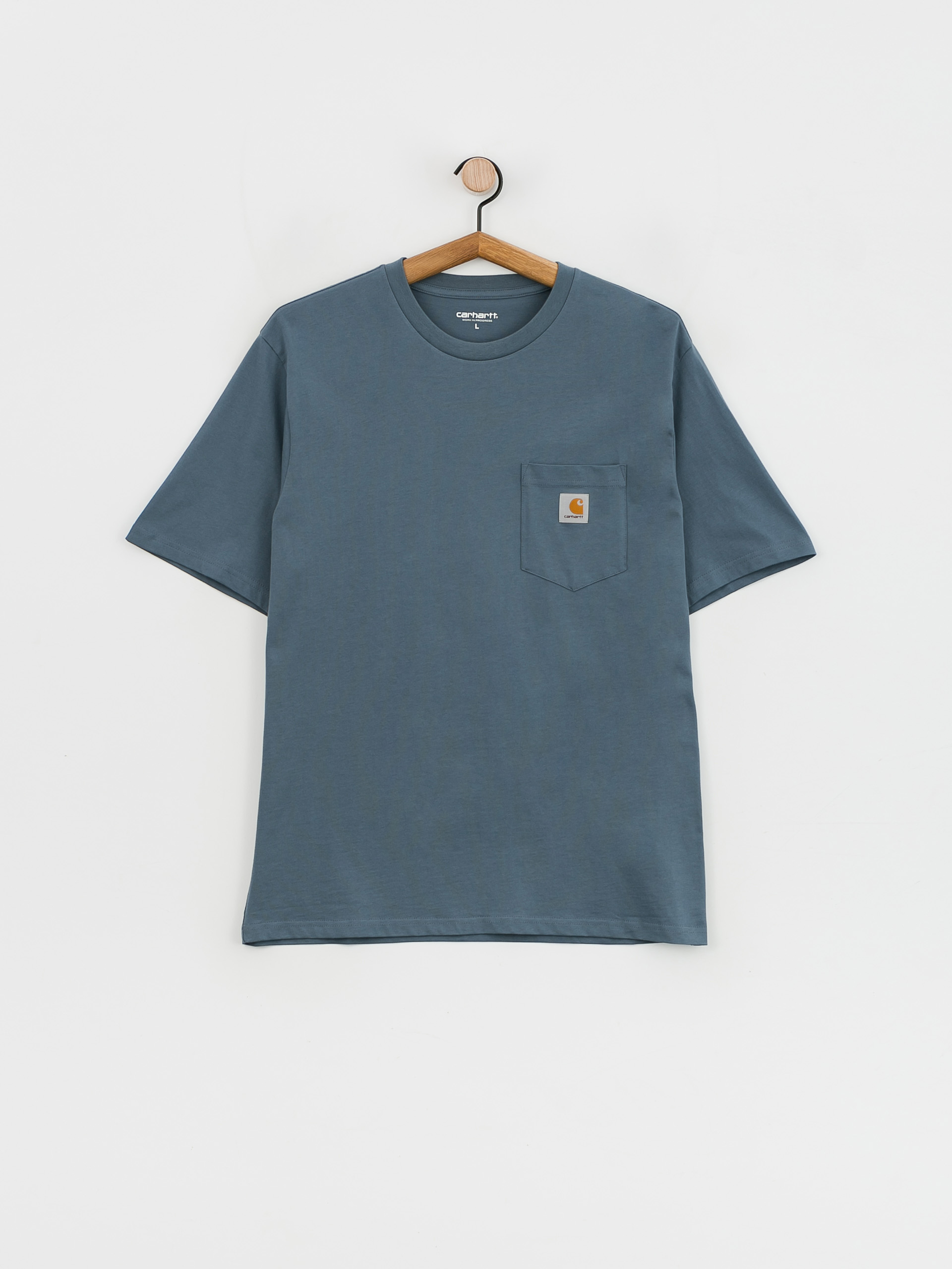 Carhartt WIP Pocket póló (storm blue)