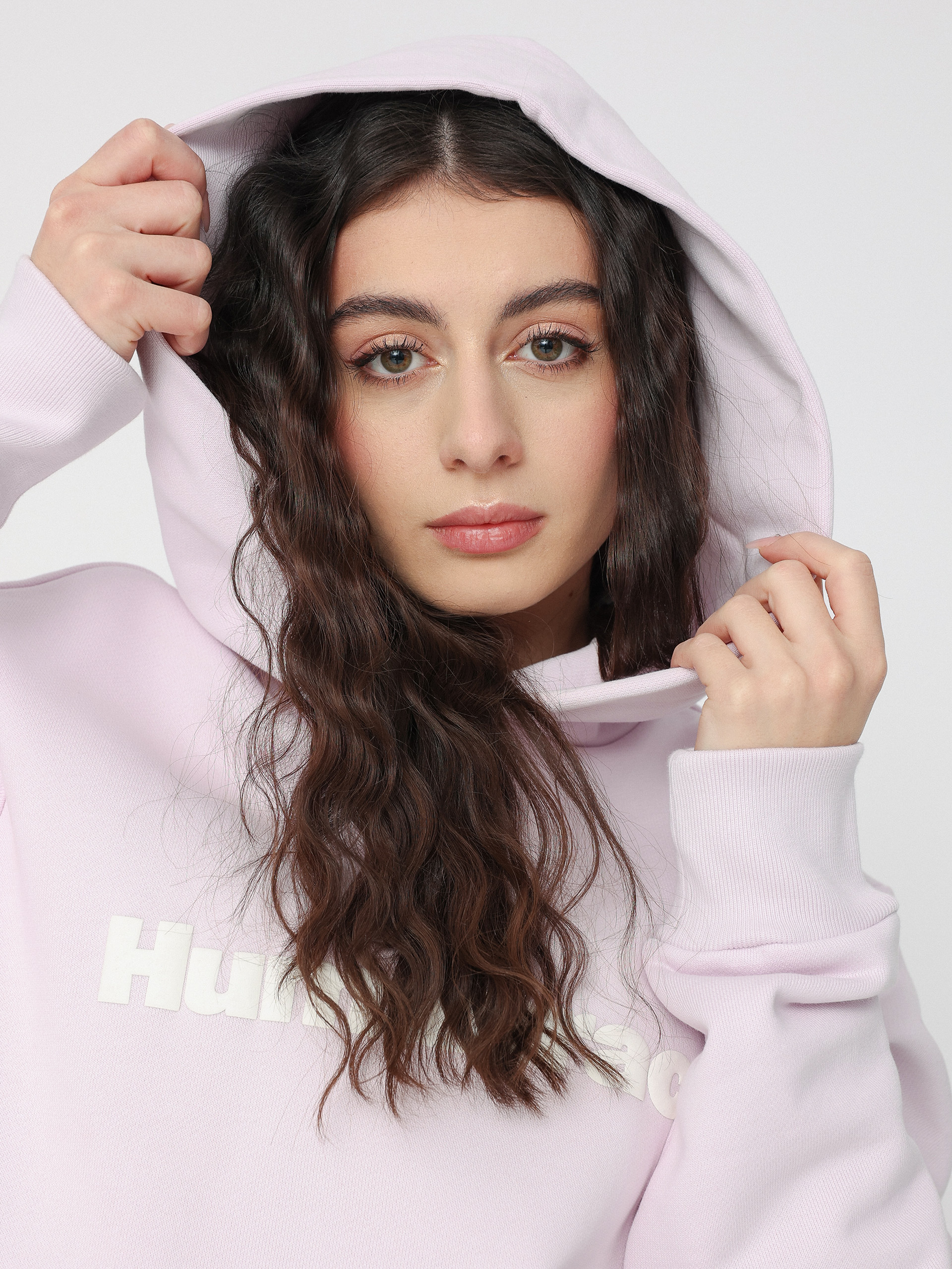 adidas Originals Pharrell Williams Basics HD Kapucnis pulóver Wmn (almpnk)