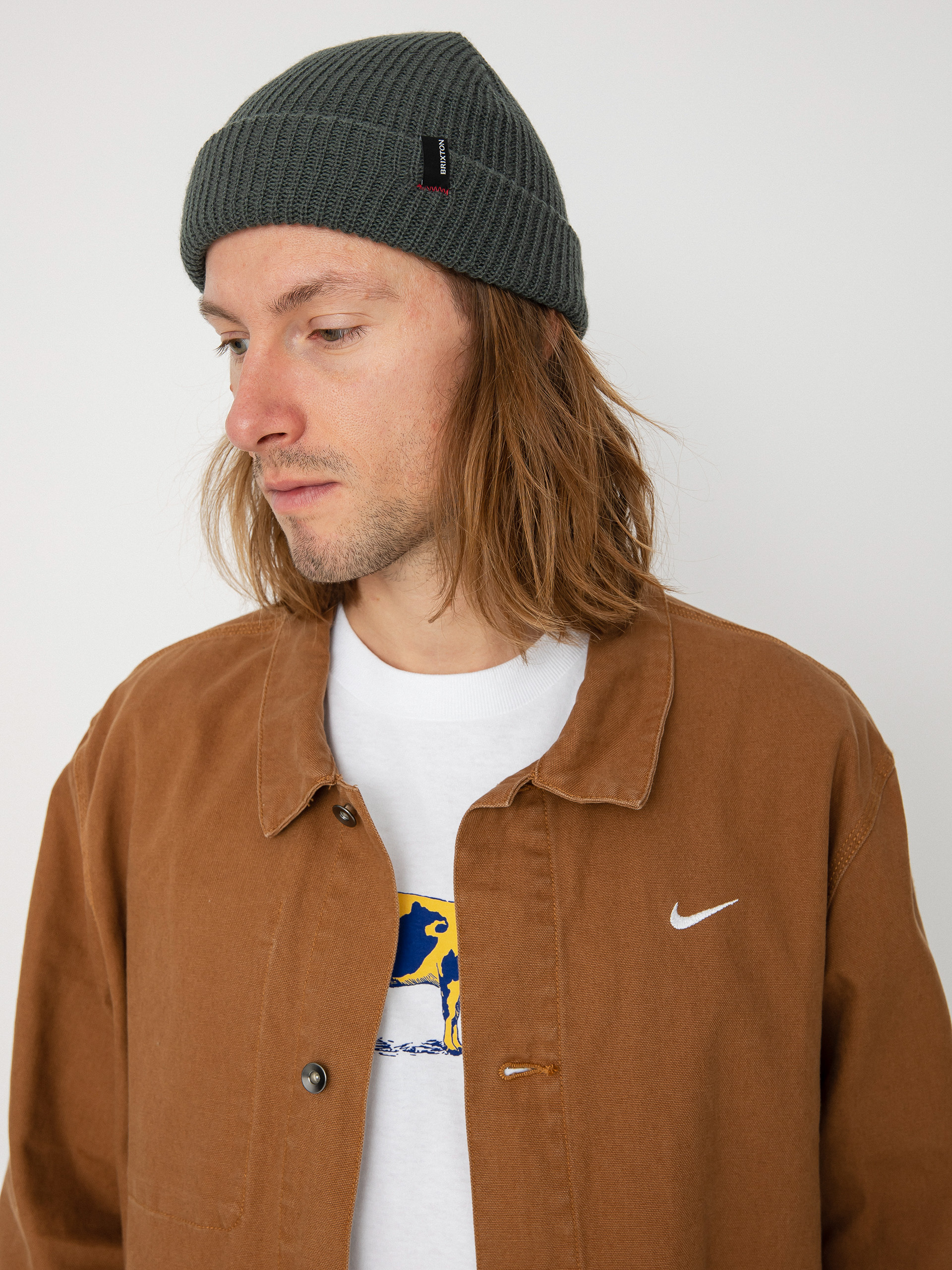 Nike SB NL Chore Coat Dzseki (ale brown/white)