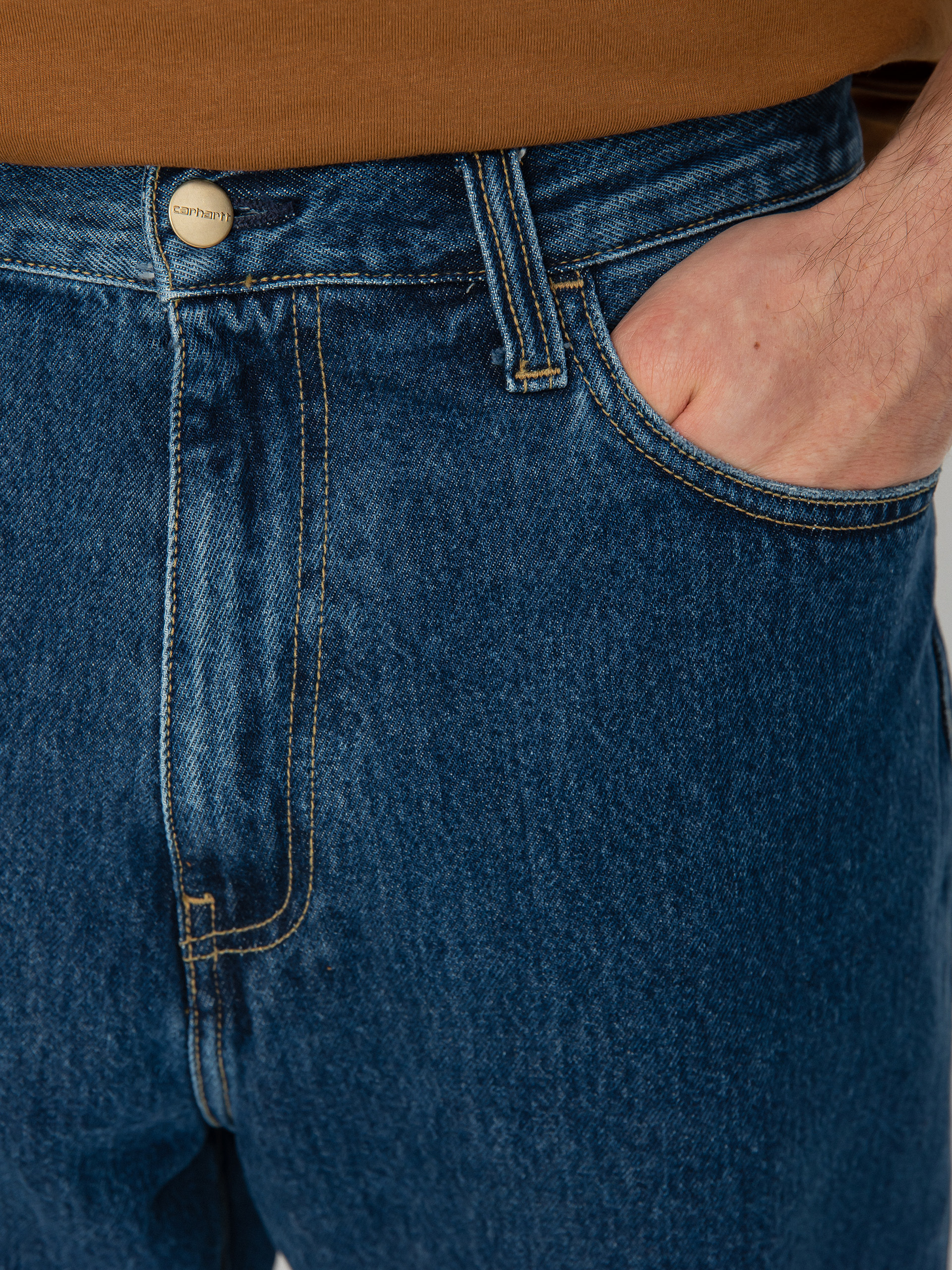 Carhartt WIP Rider Kisnadrág (blue)