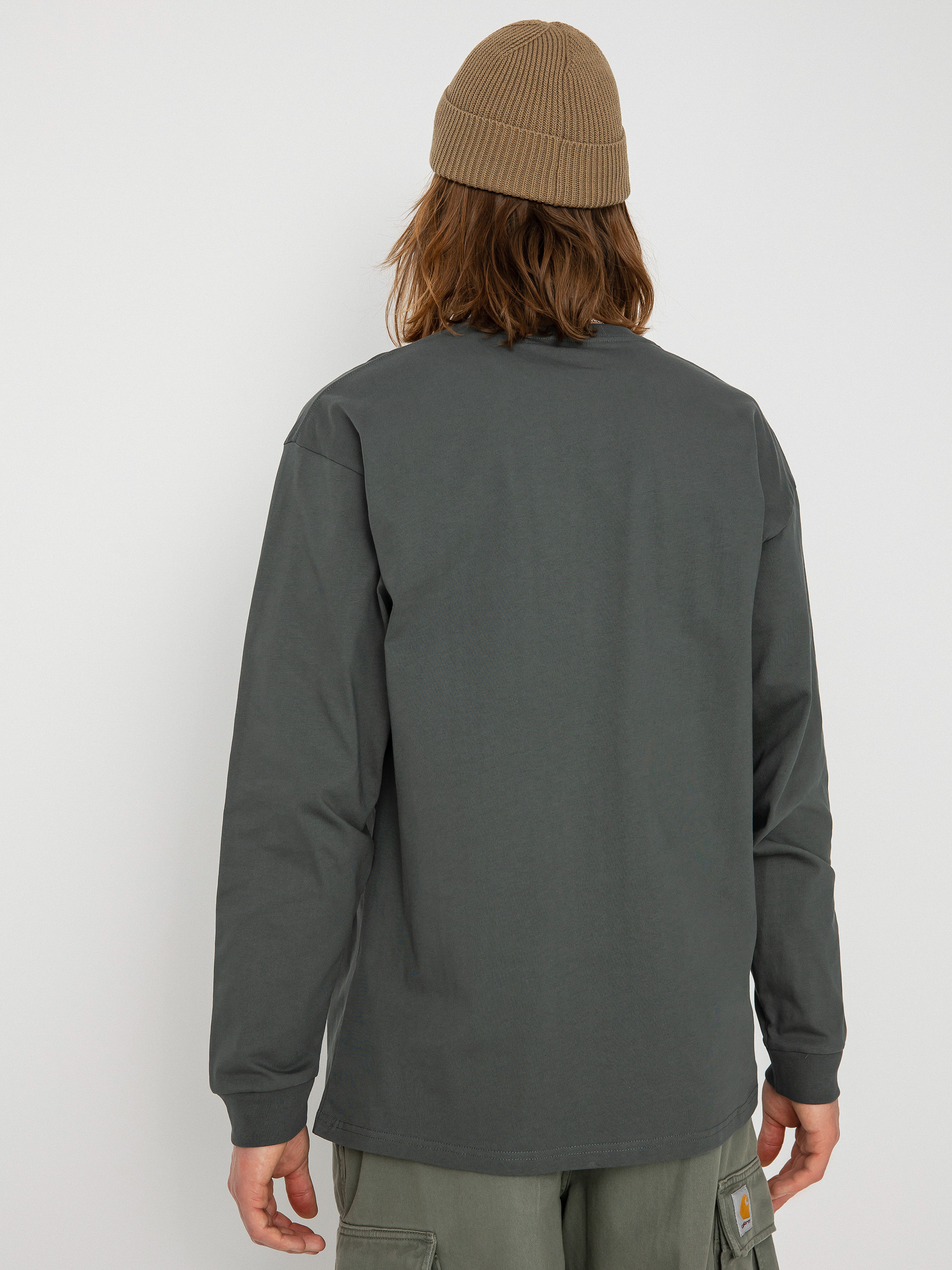 Carhartt WIP Chase Hosszú ujjú felső (jura/gold)