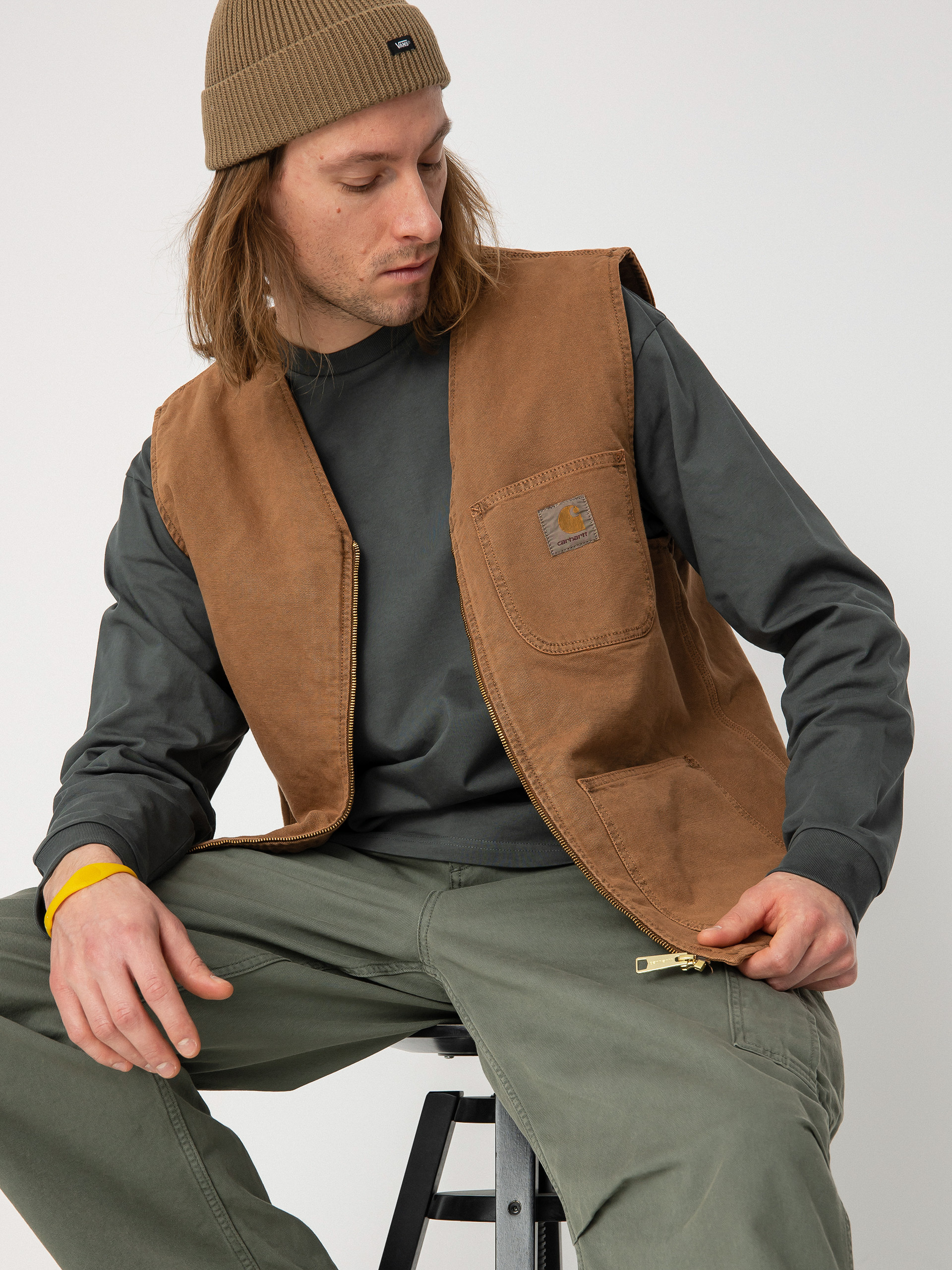 Carhartt WIP Arbor Mellény (tamarind)
