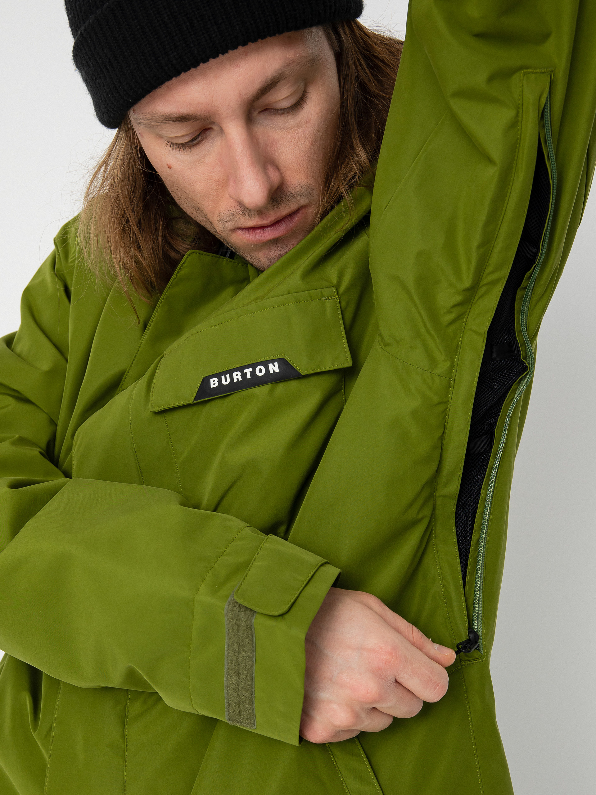 Férfi Burton Dunmore Snowboard dzseki (calla green)